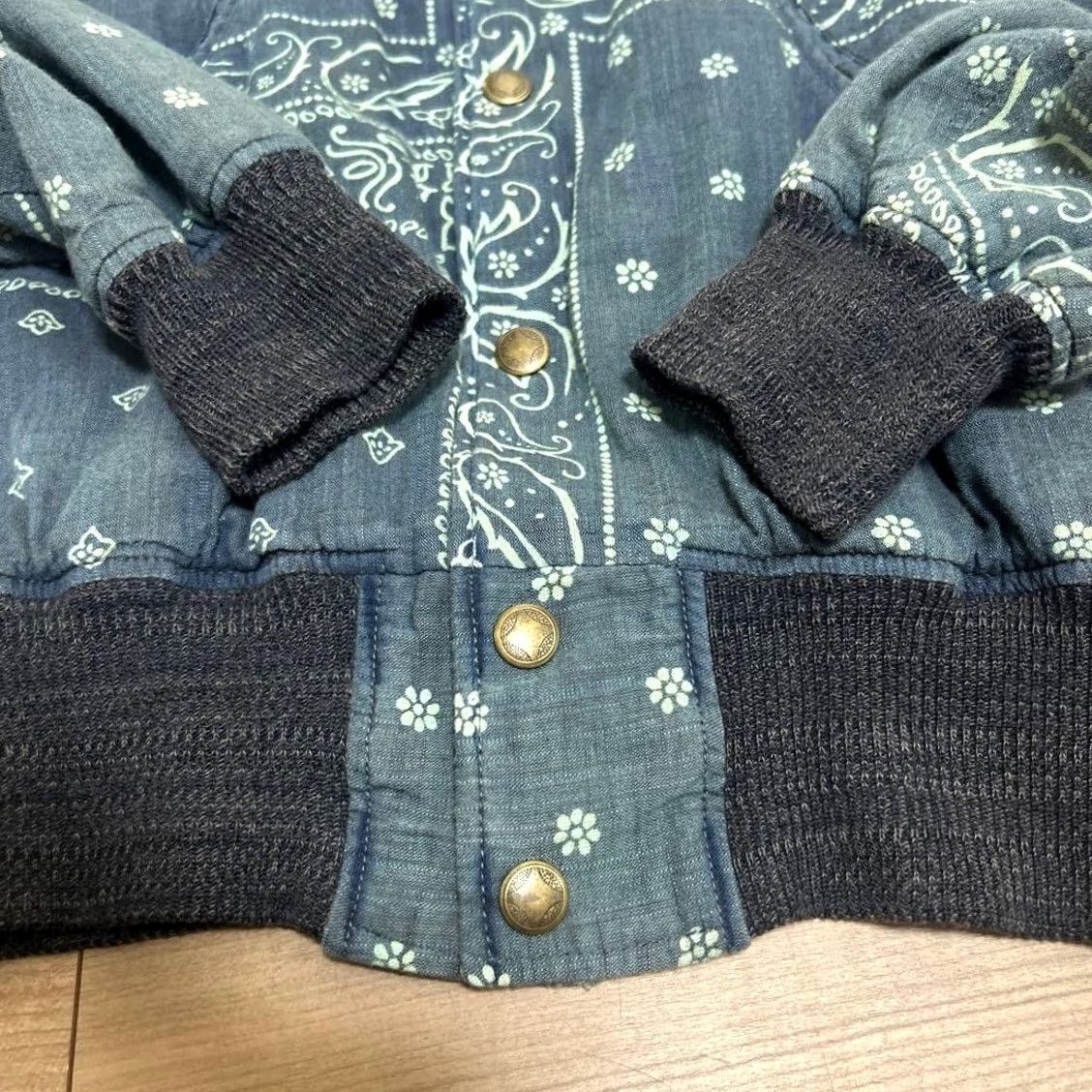 Ralph Lauren RRL Ralph Lauren Bomber Jacket Indigo Paisley Size S Mens Size US S / EU 44-46 / 1 - 4 Thumbnail
