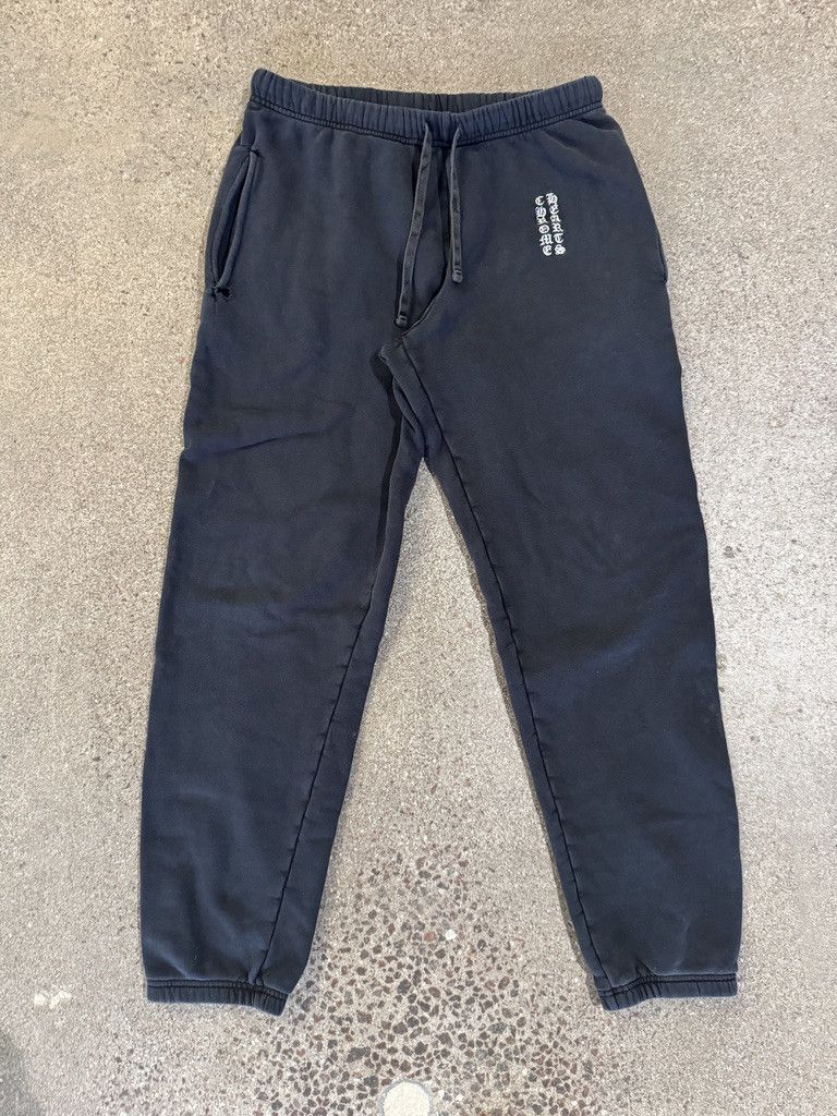 Chrome Hearts ch vintage embroidered sweatpants Size US 32 / EU 48 - 1 Thumbnail