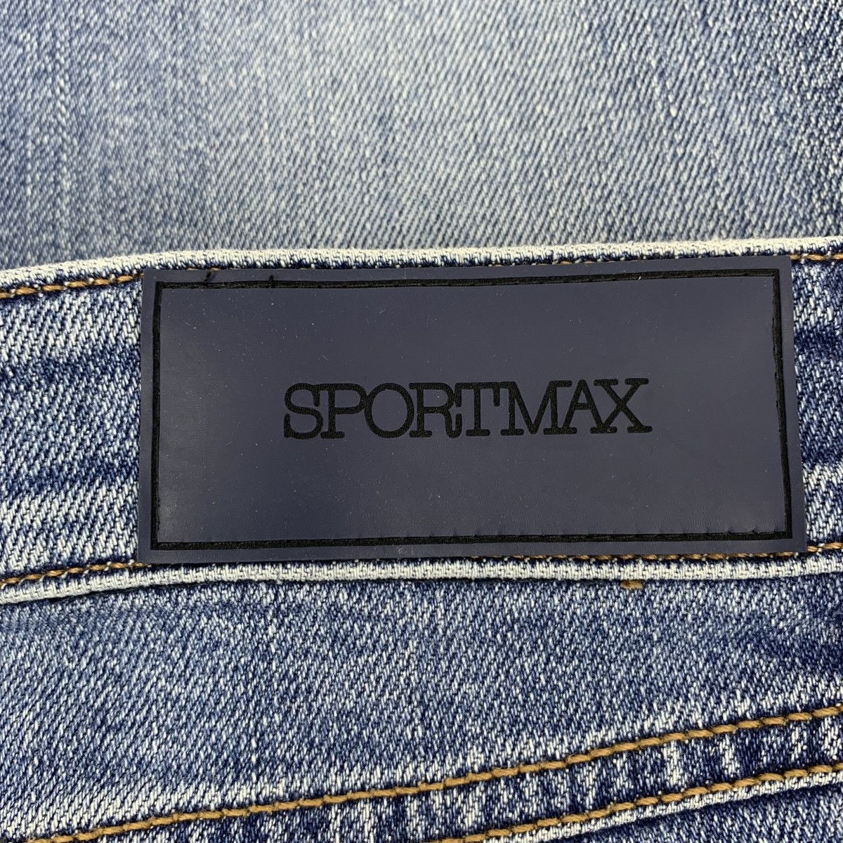 Sportmax Sportmax Blue Cotton Casual Denim Pants K26WX Size 28" / US 6 / IT 42 - 5 Thumbnail