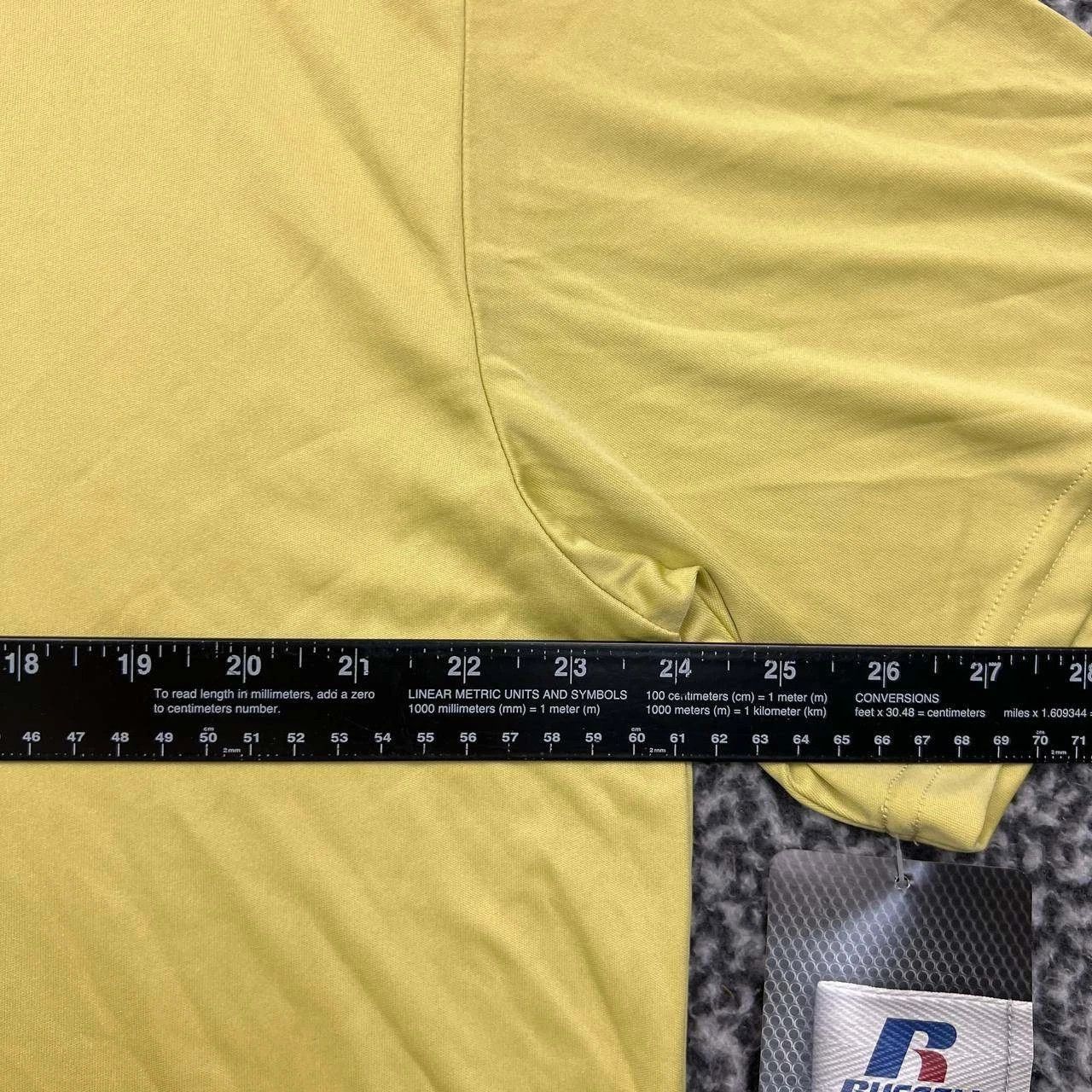 Russell Athletic Russell Athletic Shirt Men Yellow Short Sleeve Crew Neck XL Size US XL / EU 56 / 4 - 5 Thumbnail