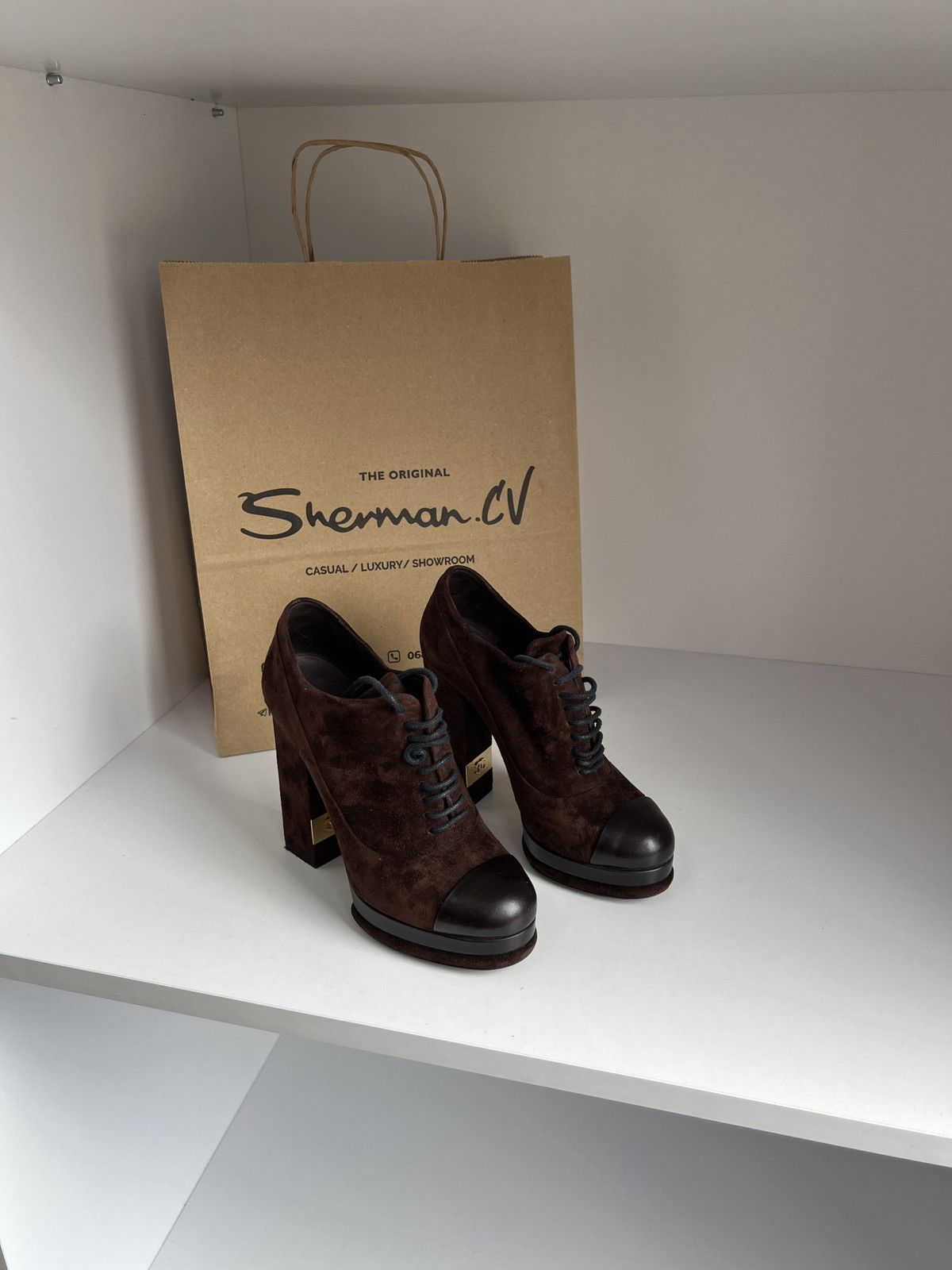 Chanel × Designer × Vintage Vintage Chanel High Heels Shoes Size US 5.5 / IT 35.5 - 1 Thumbnail