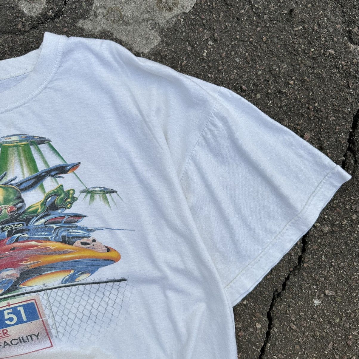 Vintage Vintage T-shirts Joke Area 51 Alien 90s Streetwear Y2K Size US S / EU 44-46 / 1 - 4 Thumbnail