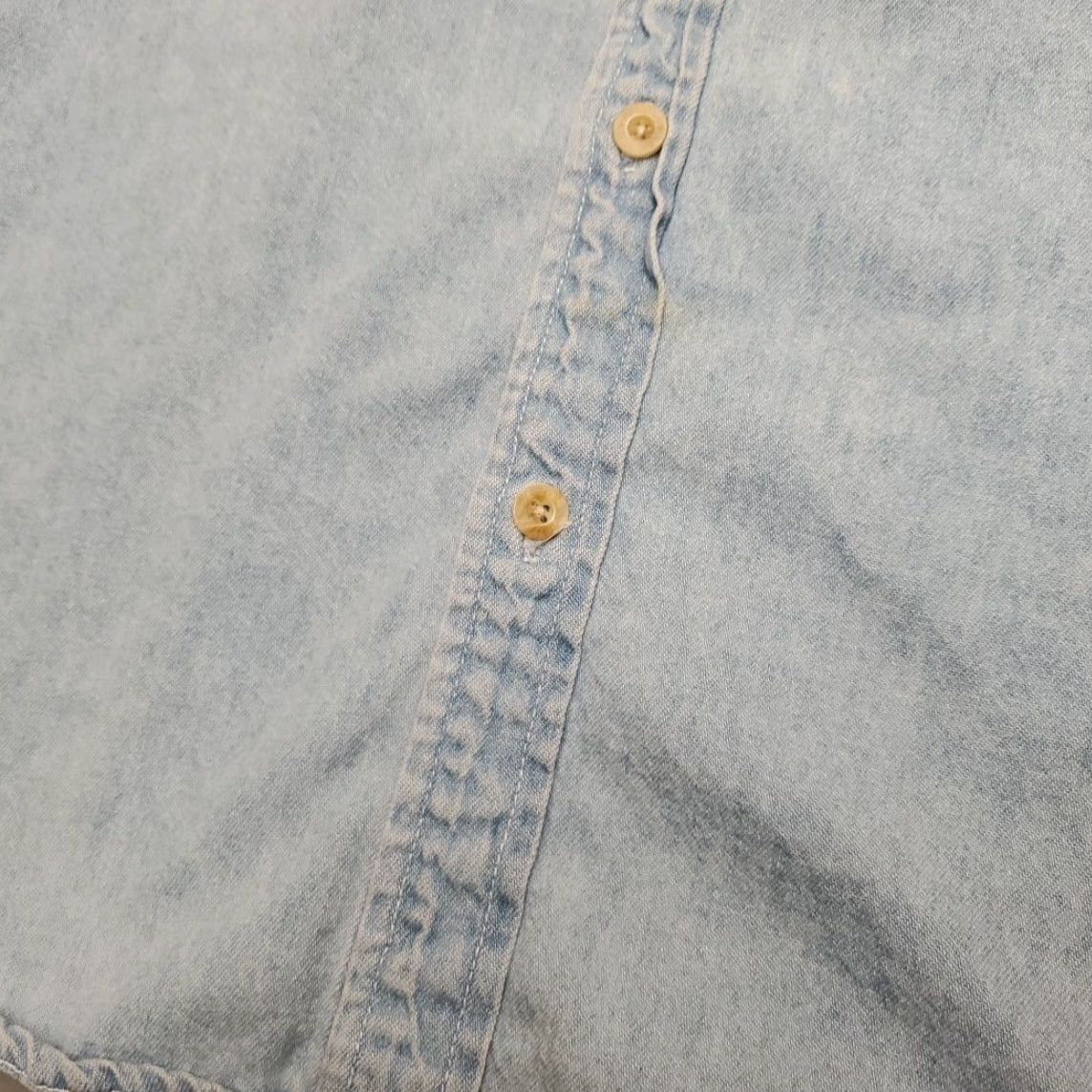 Vintage VINTAGE Arizona Jean Company Shirt Mens XL Blue Denim Work Force Embroidered 90s Shirt Mens XL Blue Denim Work Force Embroidered 90s Size US XL / EU 56 / 4 - 3 Thumbnail