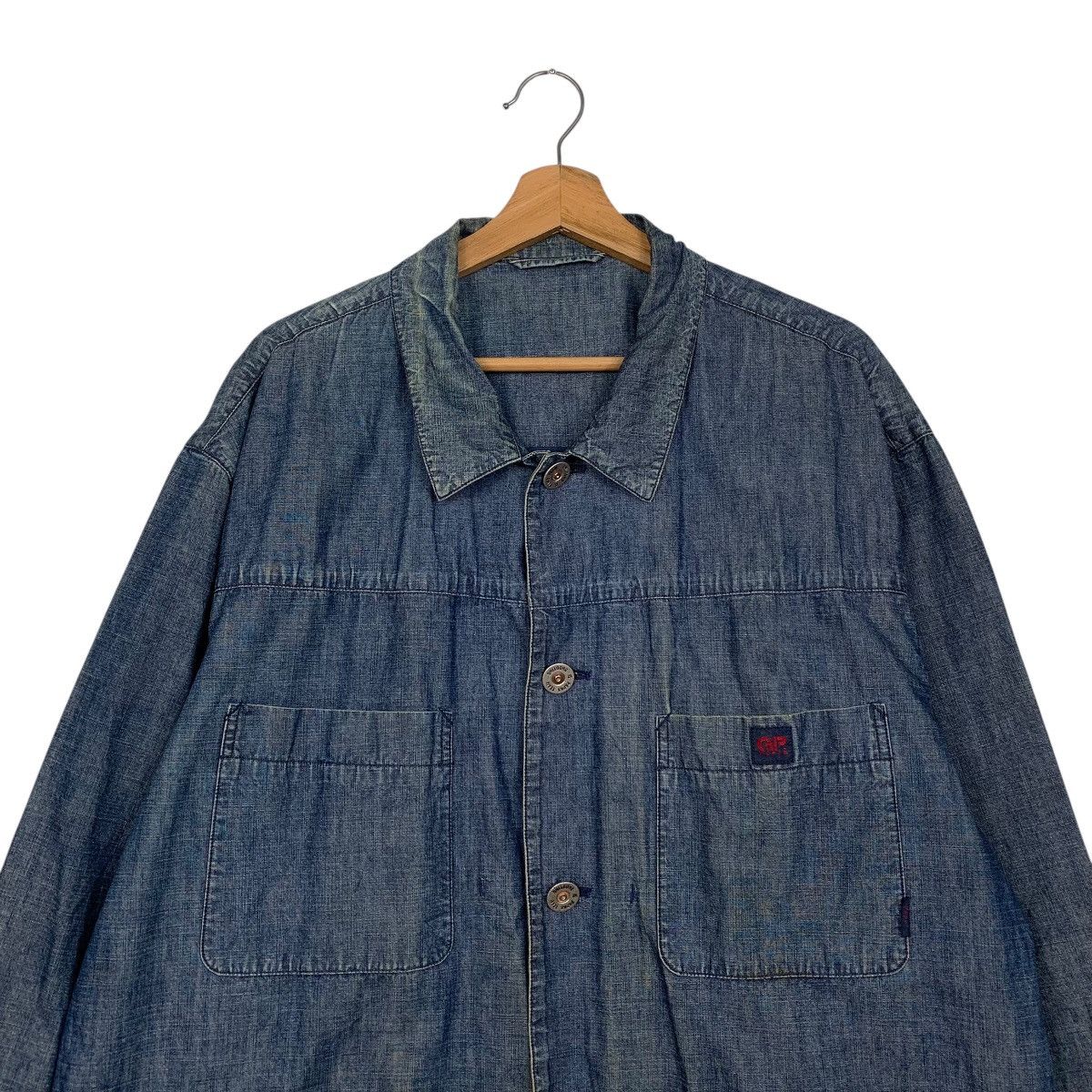 Japanese Brand Japanese Brand Papas Denim Jacket Size US XL / EU 56 / 4 - 2 Thumbnail