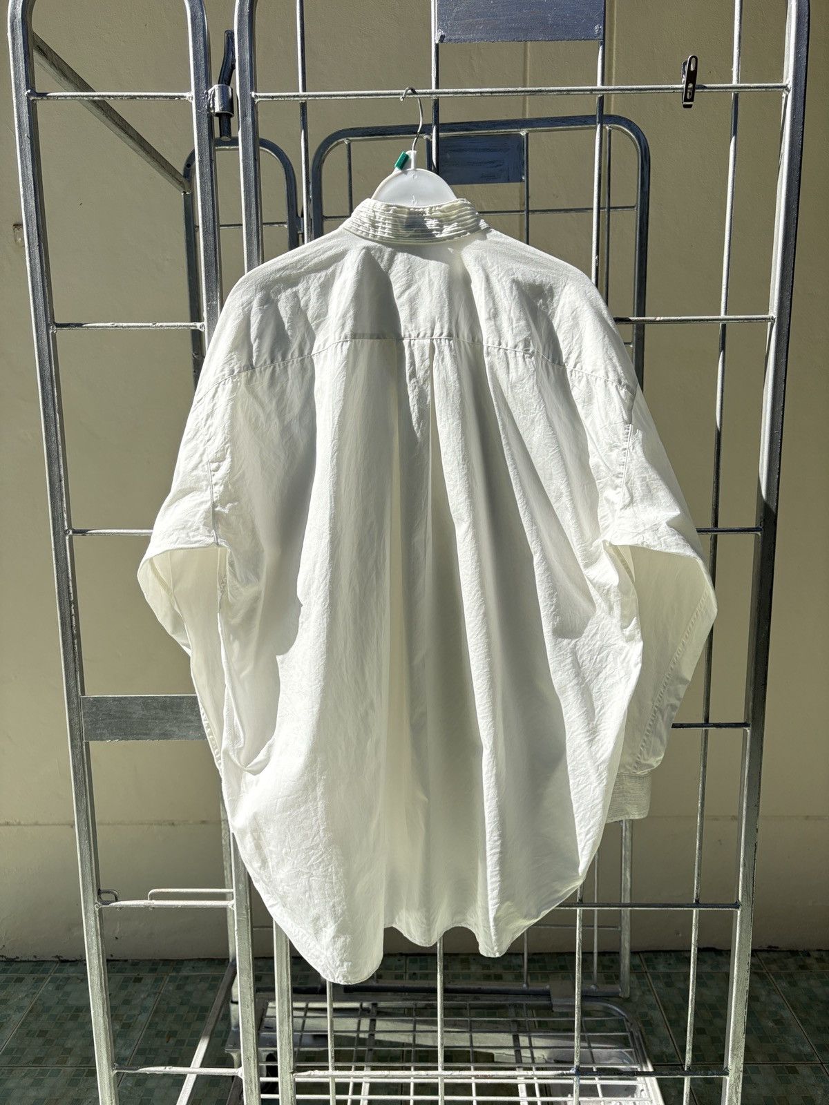 Issey Miyake Issey Miyake pleated white shirt Size M / US 6-8 / IT 42-44 - 8 Thumbnail