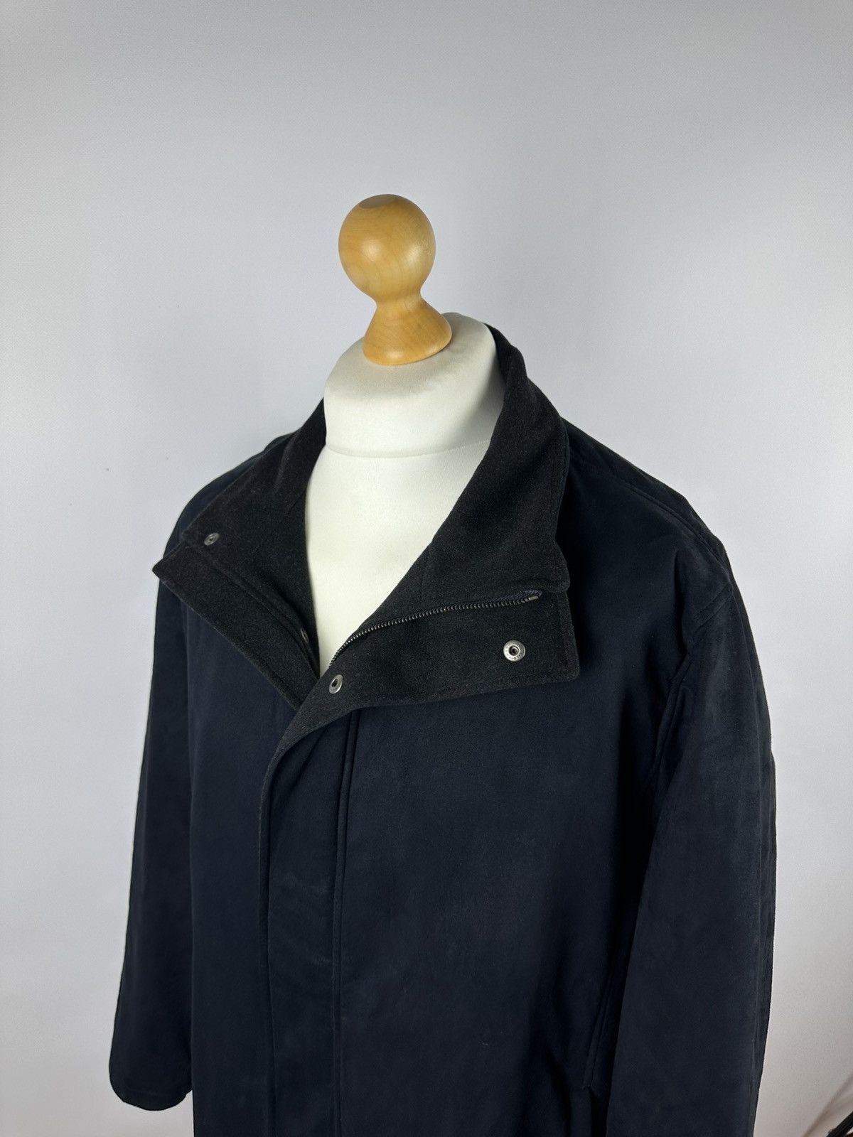 Burberry × Vintage Burberry London Vintage Trench Coat Men’s Cashmere Jacket Size US M / EU 48-50 / 2 - 3 Thumbnail