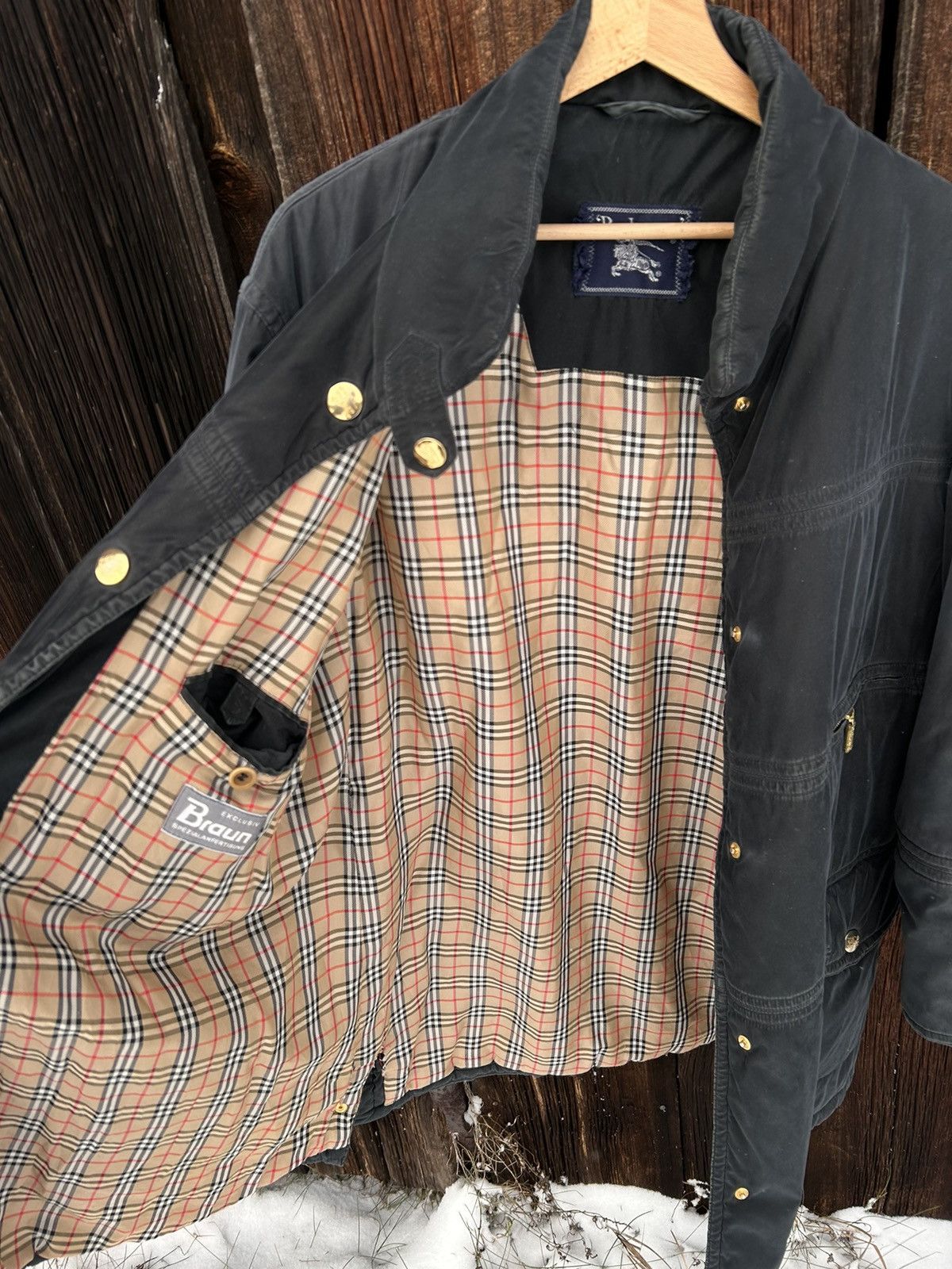 Burberry × Burberry Prorsum Burberrys Vintage Jacket nova check Size US XL / EU 56 / 4 - 8 Thumbnail