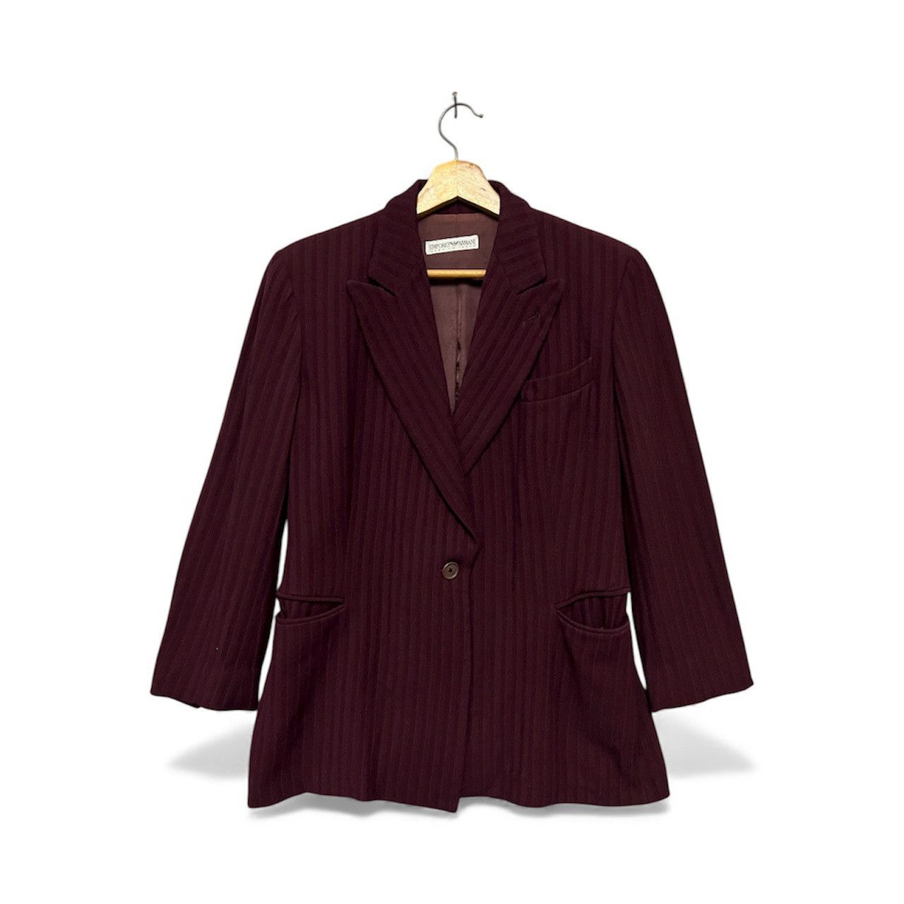 Emporio Armani 399. Vintage 90s Emporio Armani coat Size S / US 4 / IT 40 - 1 Thumbnail