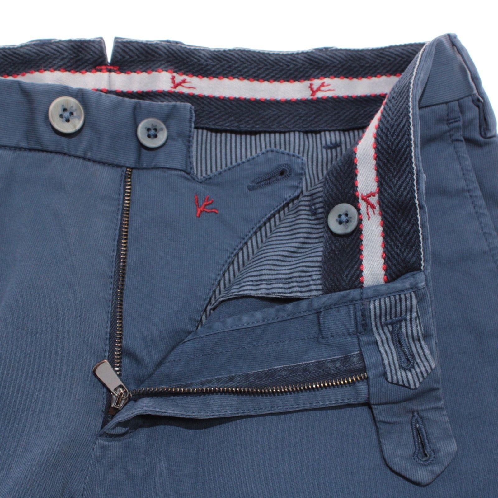 Isaia isaia New with tags Chino Size 30 US In Blue Size US 30 / EU 46 - 3 Thumbnail