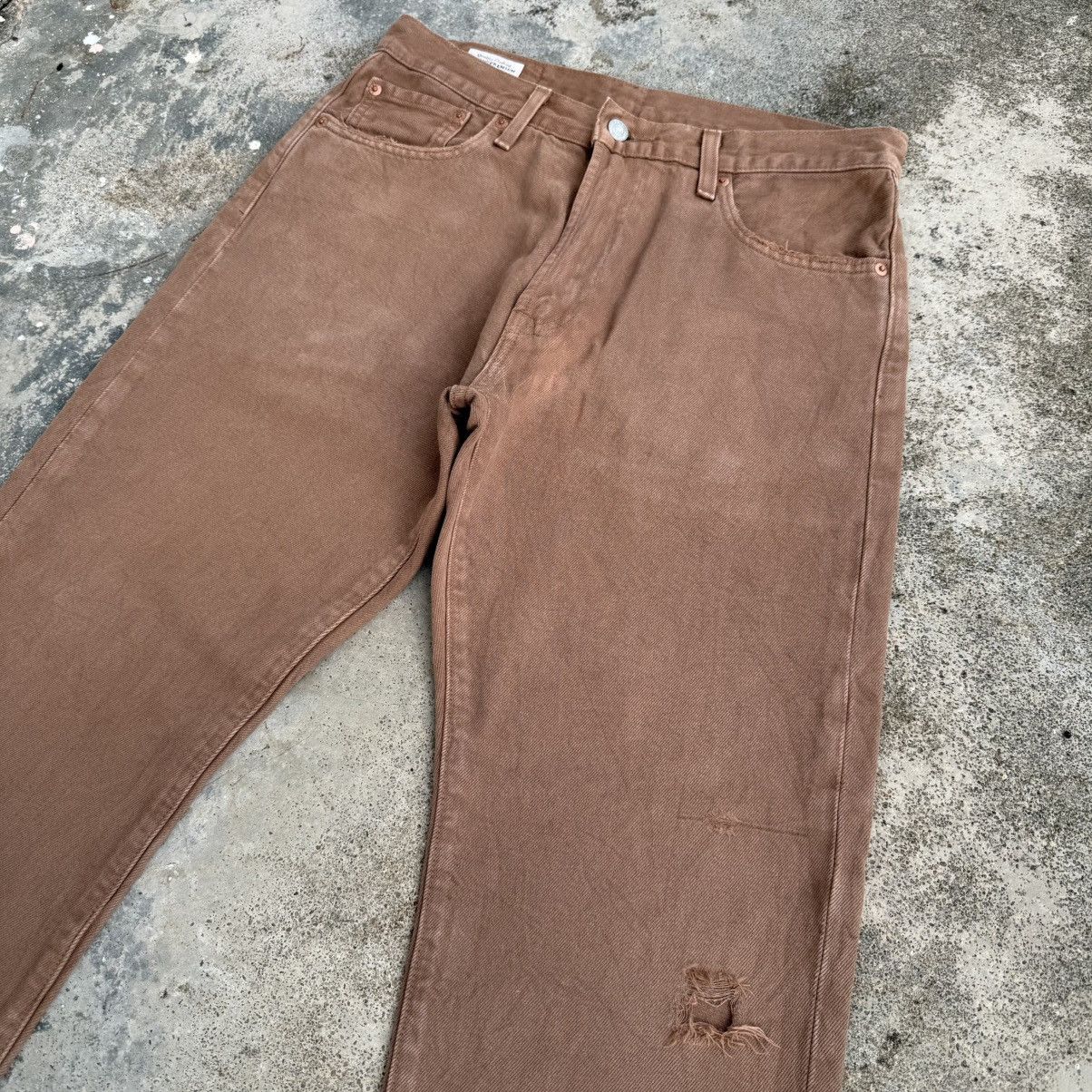 Levi's LEVI'S PREMIUM BROWN DENIM JEAN PANTS Size US 31 - 5 Thumbnail