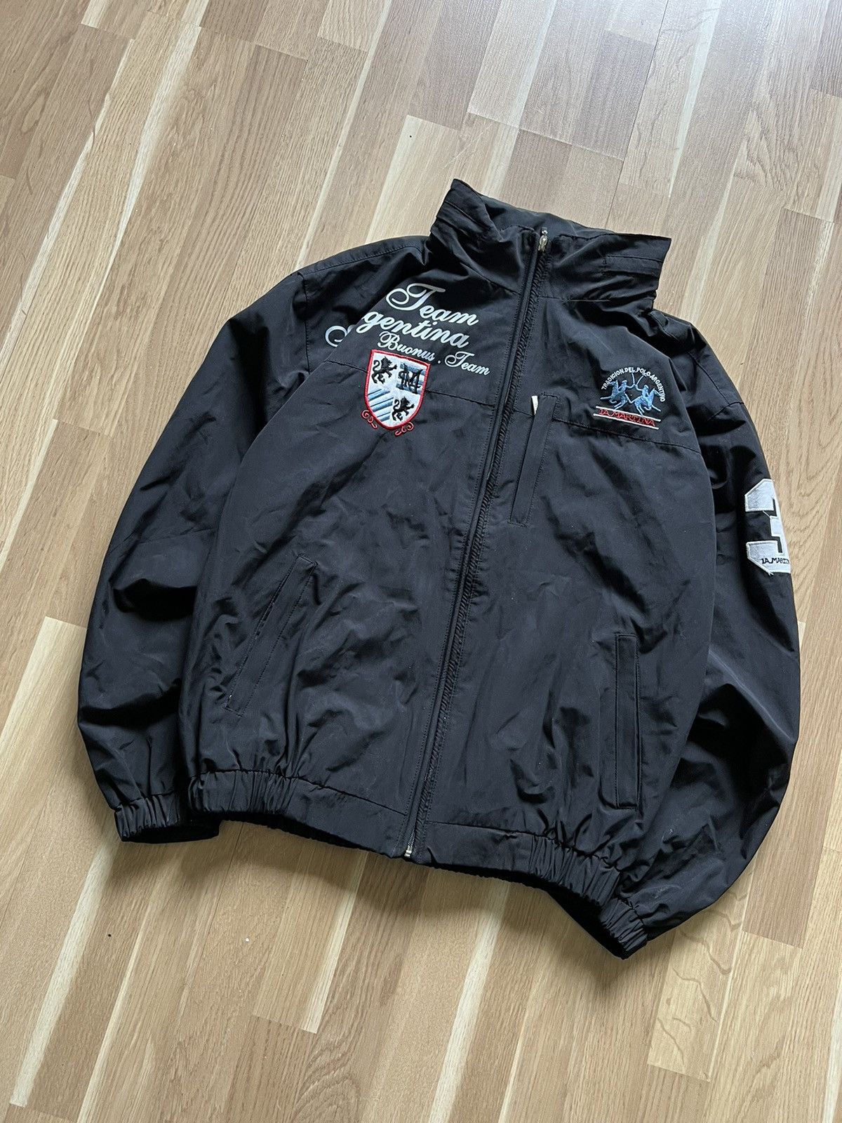 La Martina La martina vintage bomber jacket argentina big logo 2000s Size US L / EU 52-54 / 3 - 5 Thumbnail