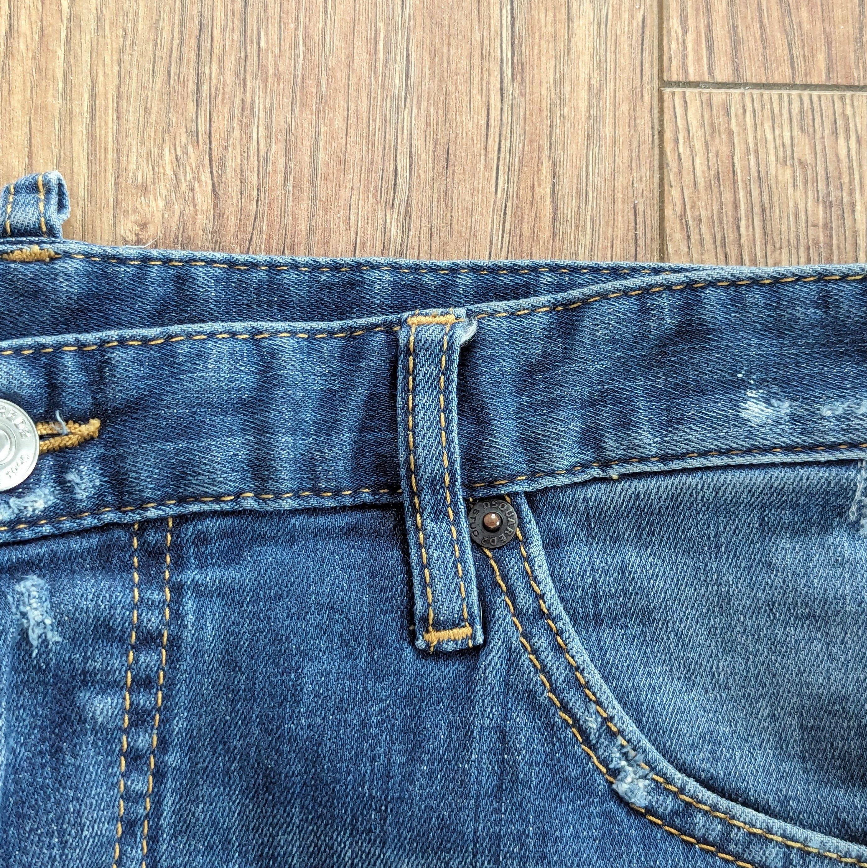 Dsquared2 Dsquared2 Sexy Twist Jeans Men's Blue Pants Made In Italy Size US 32 / EU 48 - 4 Thumbnail