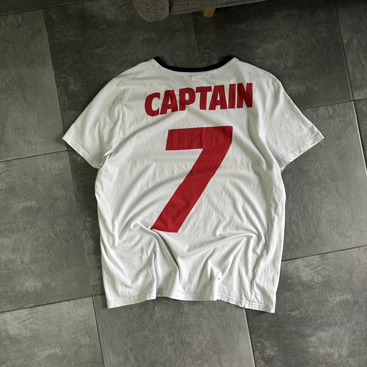 Vintage Vintage England Rugby League T-shirts Captain 7 00s Y2K Size US XL / EU 56 / 4 - 4 Thumbnail