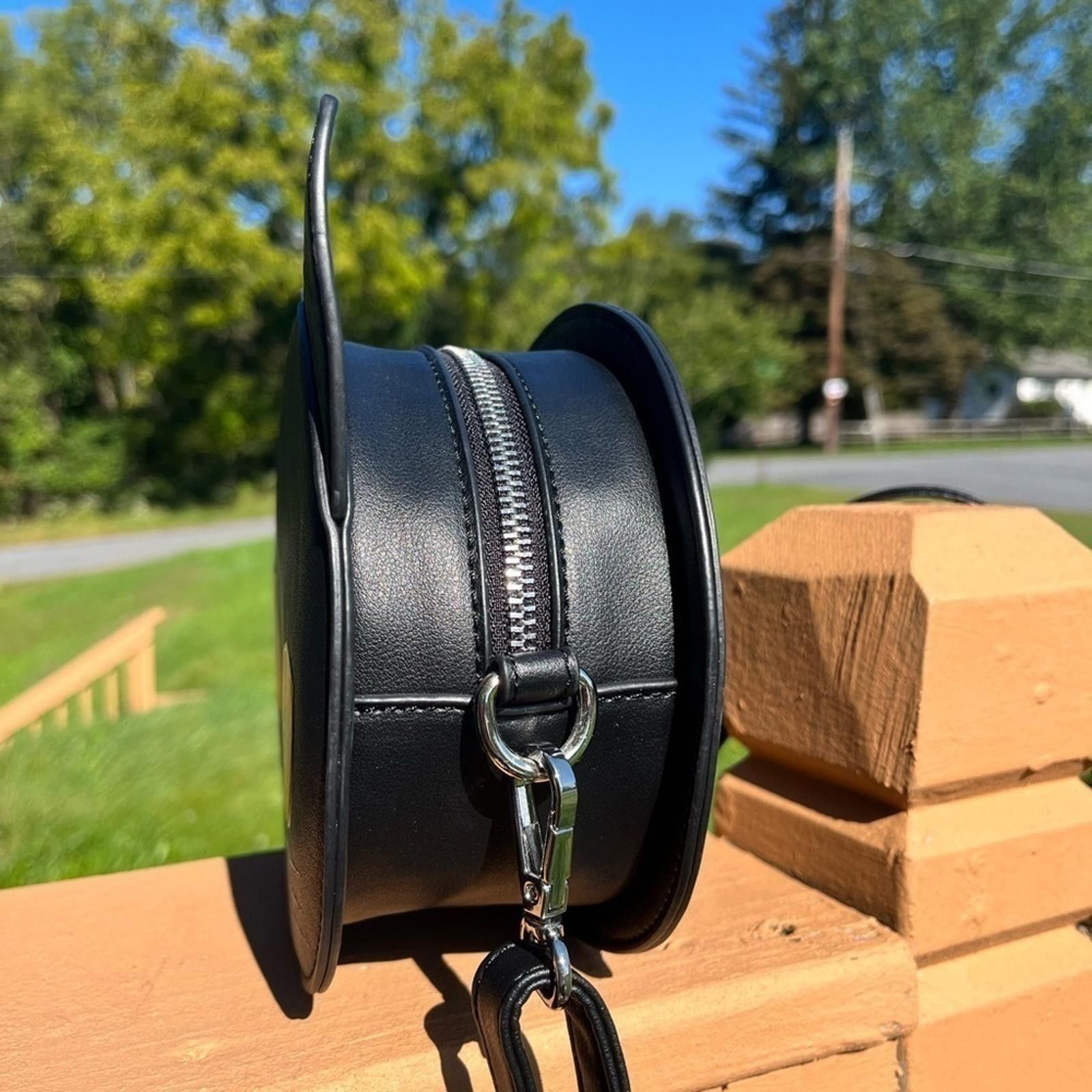 Mad Engine Mad Engine Black Kitty Cat Crossbody Bag NWT Size ONE SIZE - 2 Thumbnail