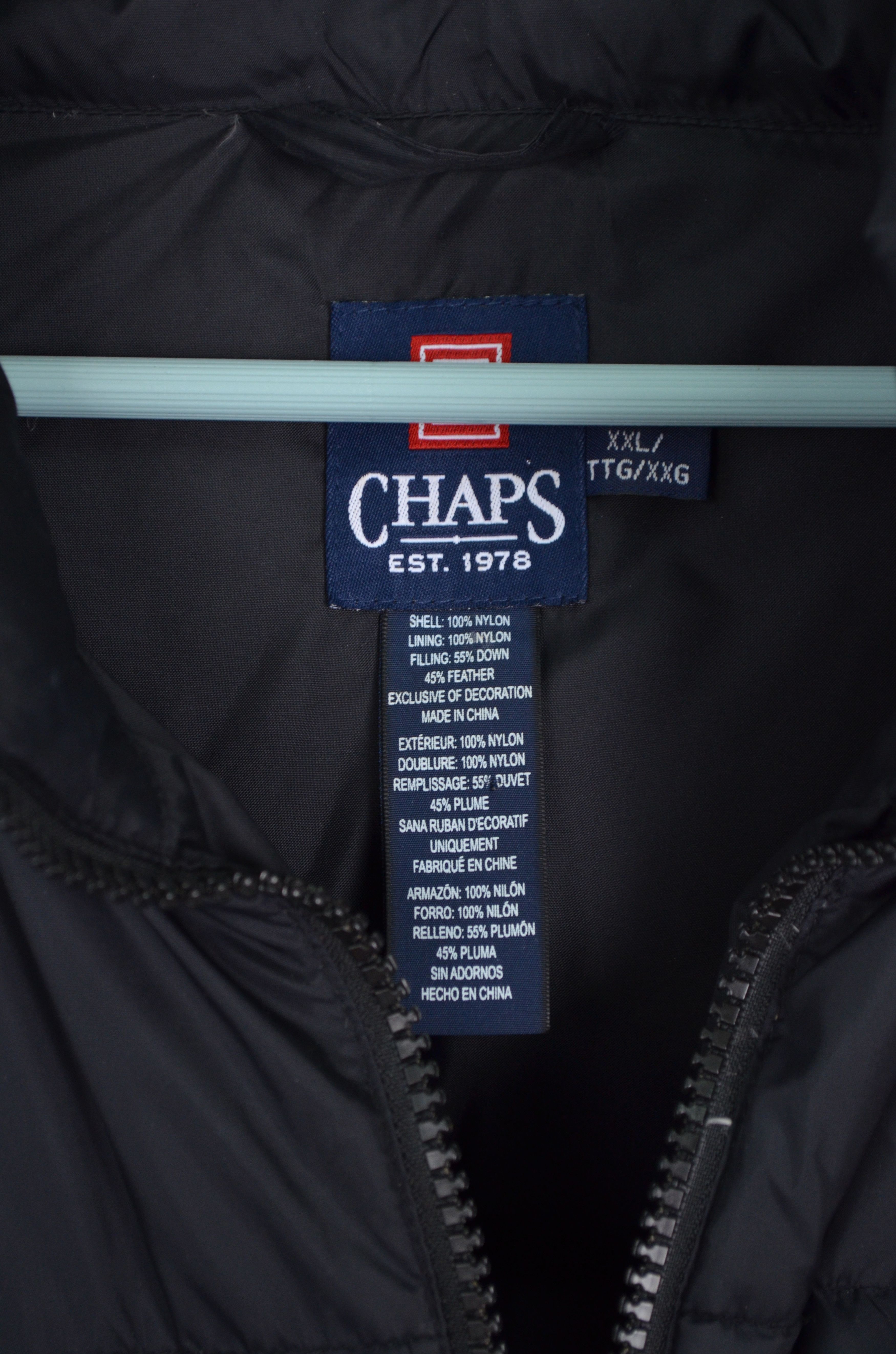 Chaps Ralph Lauren × Designer Chaps by Ralph lauren Down Black Puffer Jacket Size XXL Size US XXL / EU 58 / 5 - 5 Thumbnail