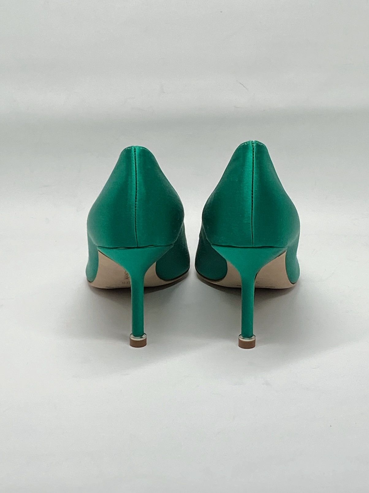 Manolo Blahnik Manolo Blahnik Hangisi 70MM Embellished Satin Pumps size 36 Size US 6 / IT 36 - 8 Thumbnail