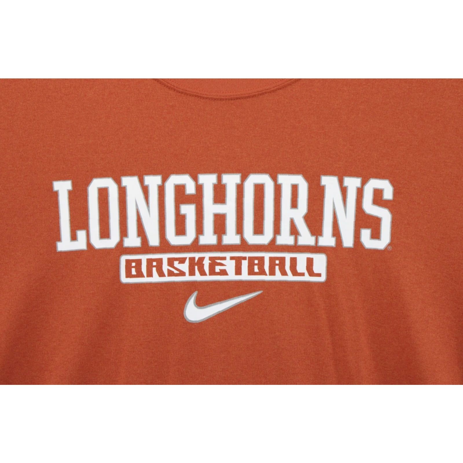 Nike Nike T-Shirt 2XL Orange Dri-Fit NCAA Polyester Short Sleeve Texas Longhorns Mens Size US XXL / EU 58 / 5 - 3 Thumbnail