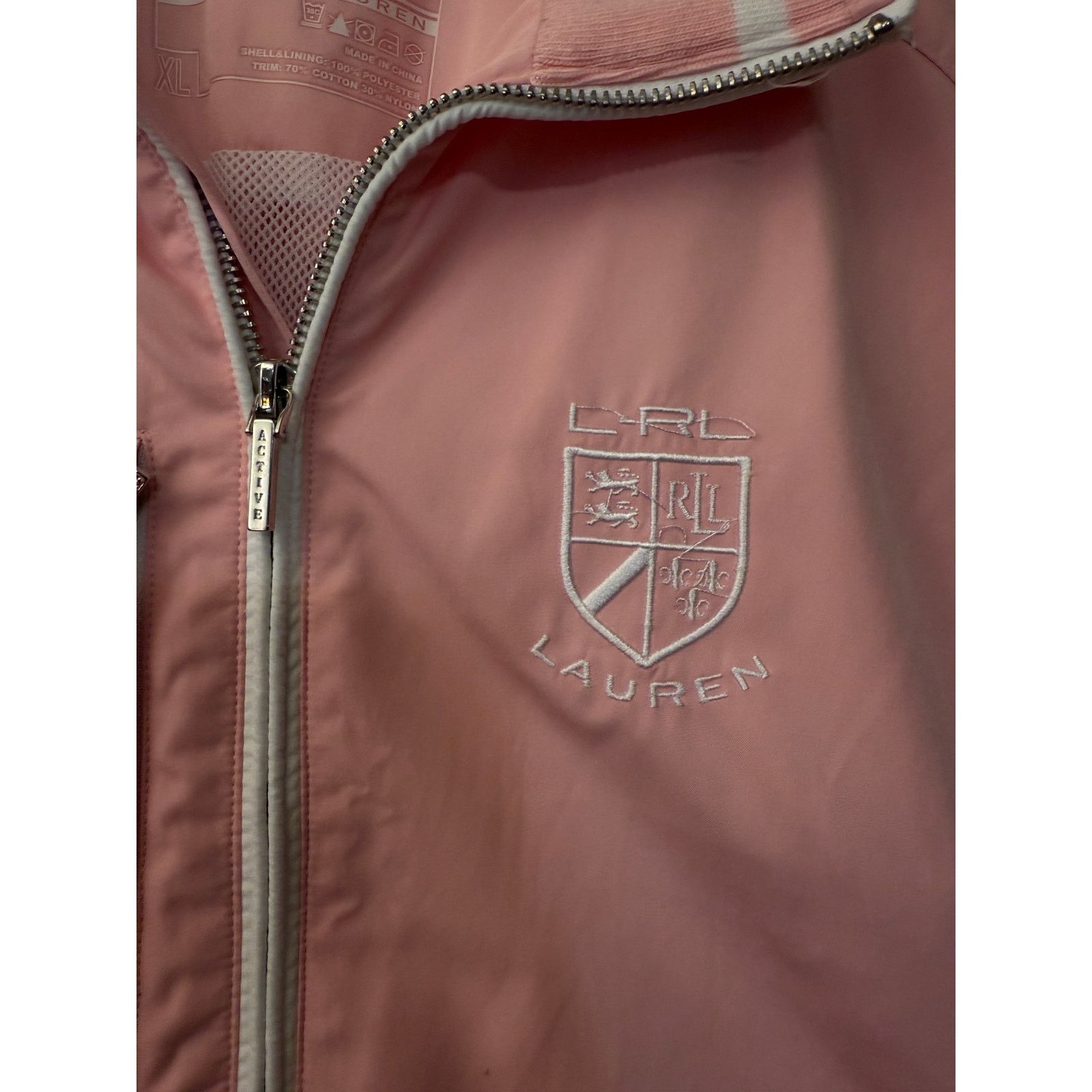 Lauren Ralph Lauren Lauren Ralph Lauren Pink Vest Embroidered Crest Size XL Size XL / US 12-14 / IT 48-50 - 2 Thumbnail