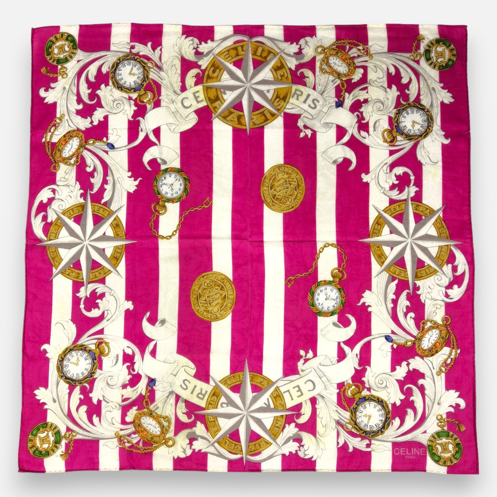 Celine × Vintage Vintage Celine Handkerchief Neckerchief Bandana Size ONE SIZE - 2 Thumbnail