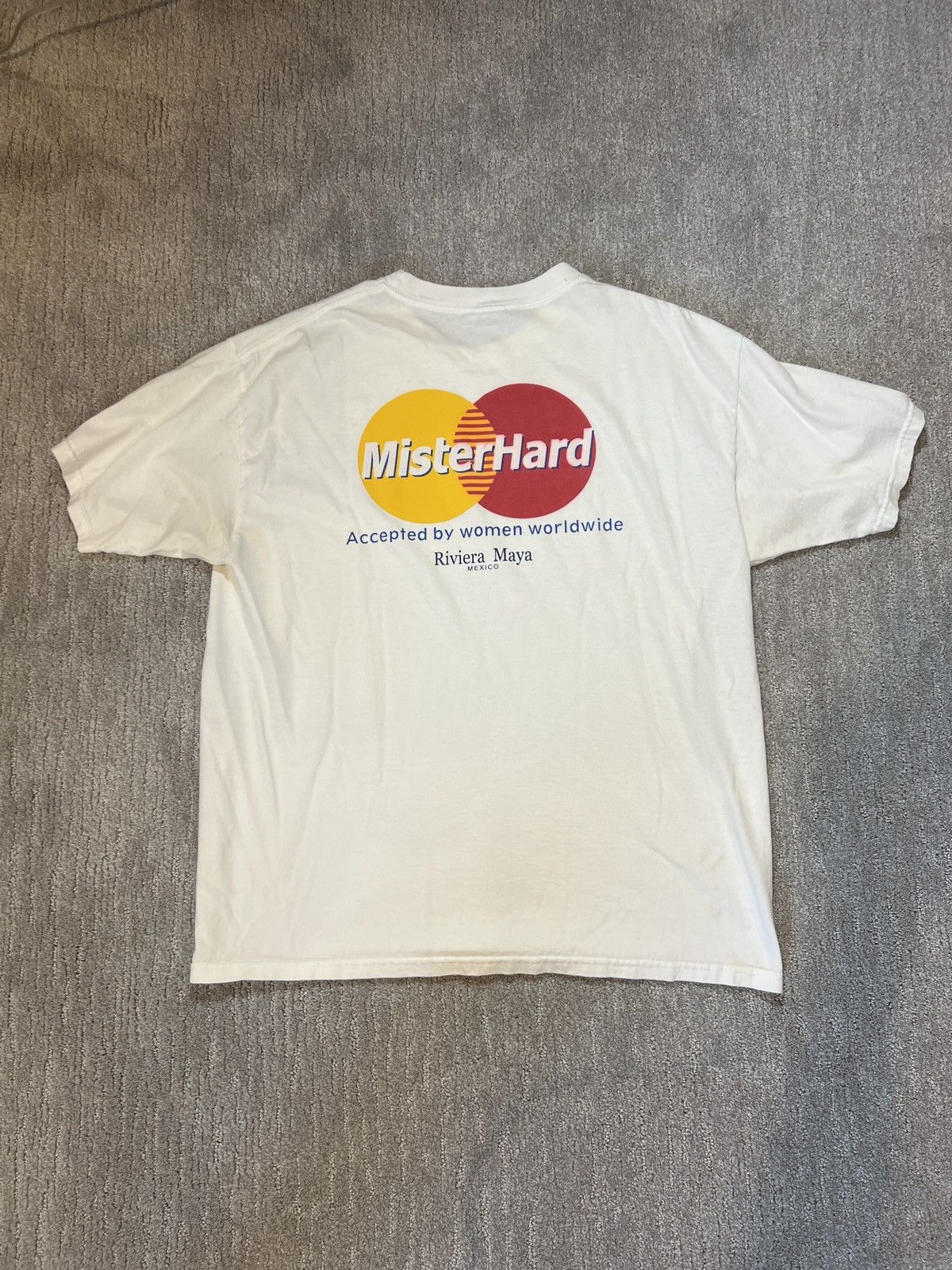 Vintage 90s Vintage funny ‘Mr Hard’ shirt Size US L / EU 52-54 / 3 - 2 Thumbnail