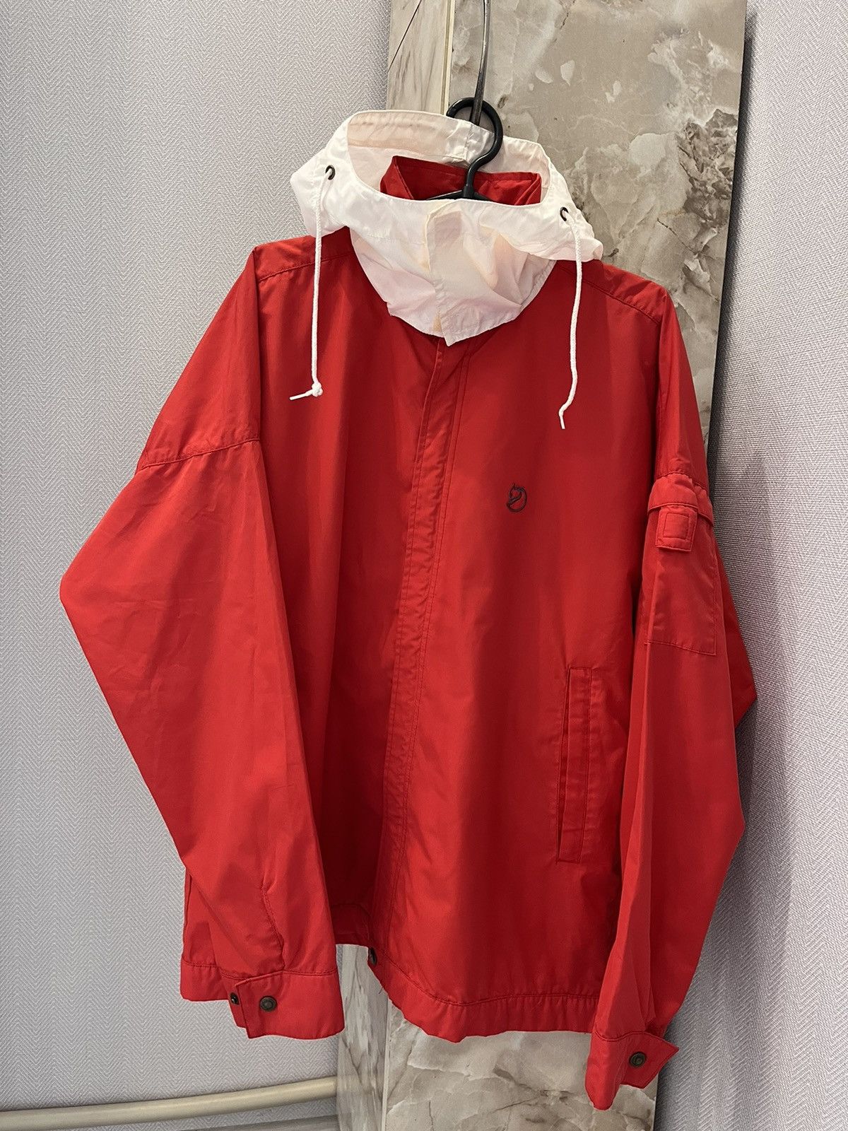Fjallraven × Vintage Vintage FjallRaven jacket and pants nylon suit red workwear Size US M / EU 48-50 / 2 - 2 Thumbnail