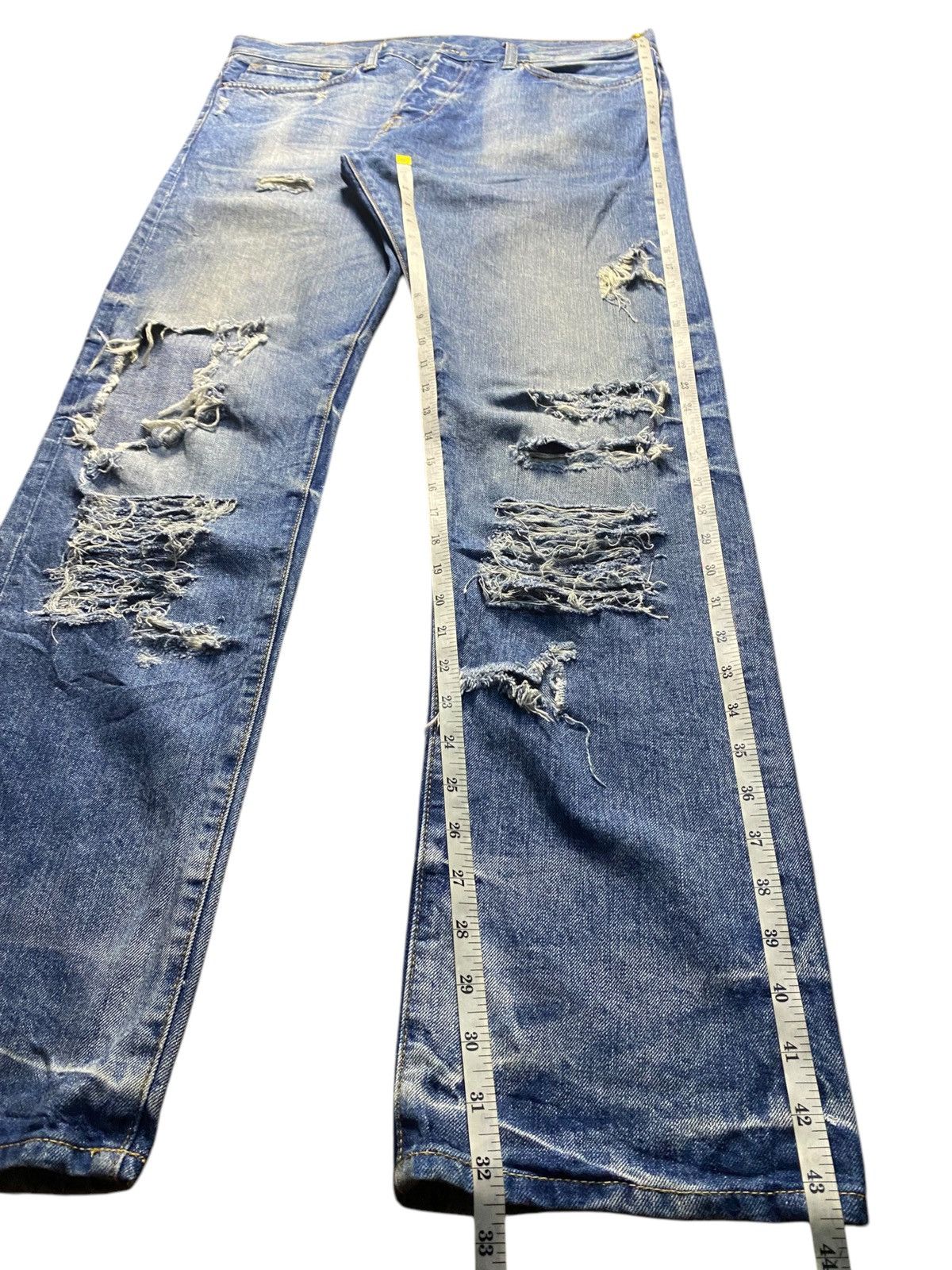 Japanese Brand Vintage Japan Brand &Denim Distressed Style Jeans Size US 36 / EU 52 - 15 Thumbnail