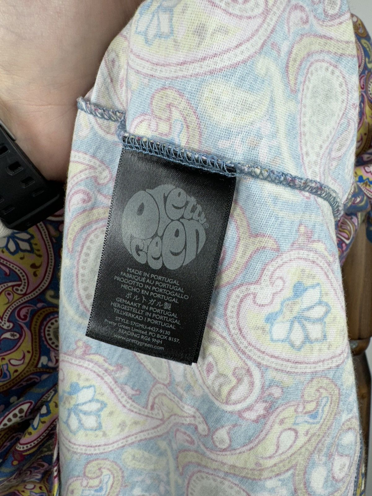 Pretty Green Men’s Pretty Green Multicolored Polo T-Shirt size M Size US M / EU 48-50 / 2 - 8 Thumbnail