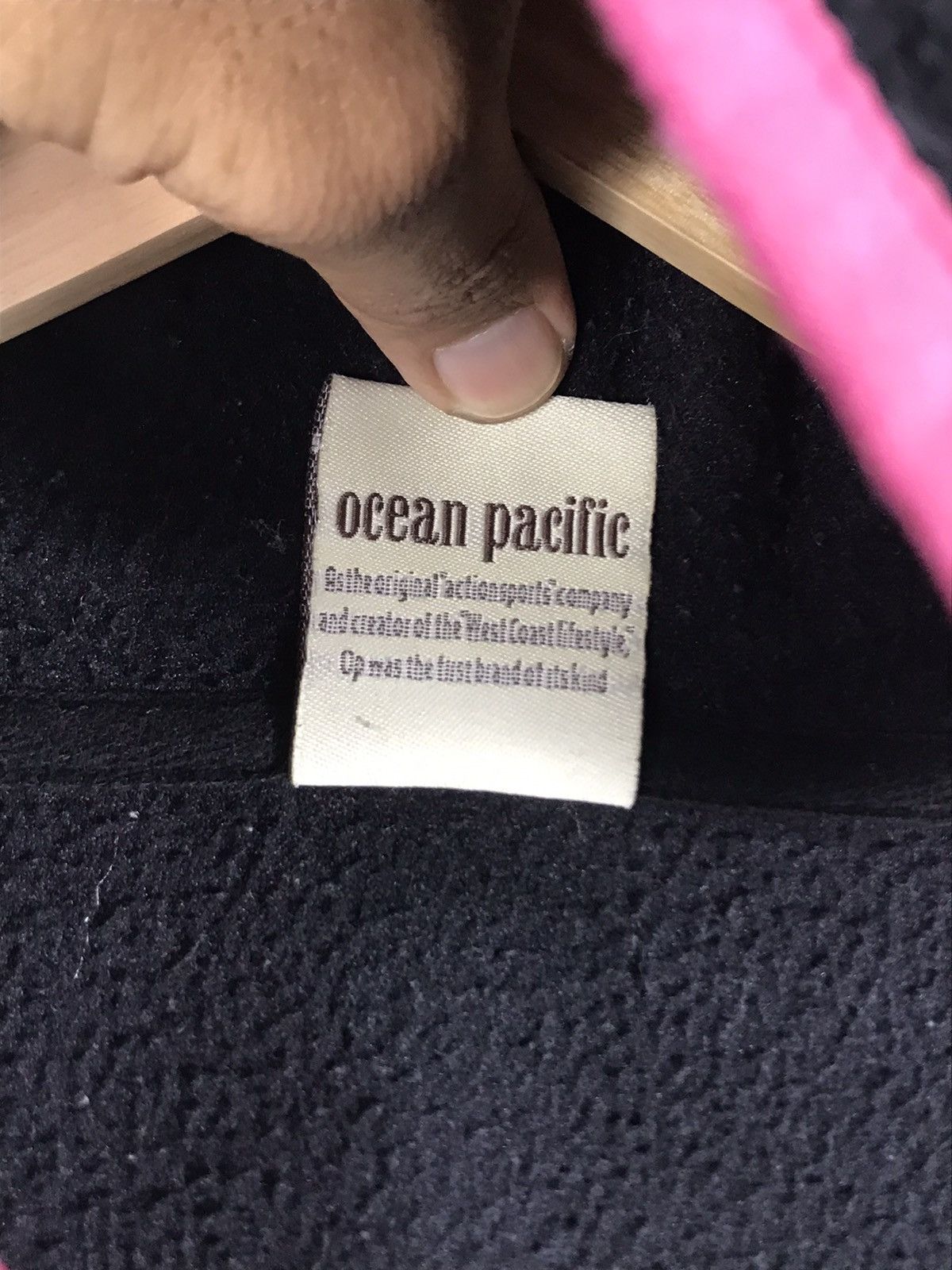 Ocean Pacific × Sun Surf × Vintage ⚡️Vintage Ocean Pacific Hooded Fleece Sweater Jacket Size US L / EU 52-54 / 3 - 10 Thumbnail