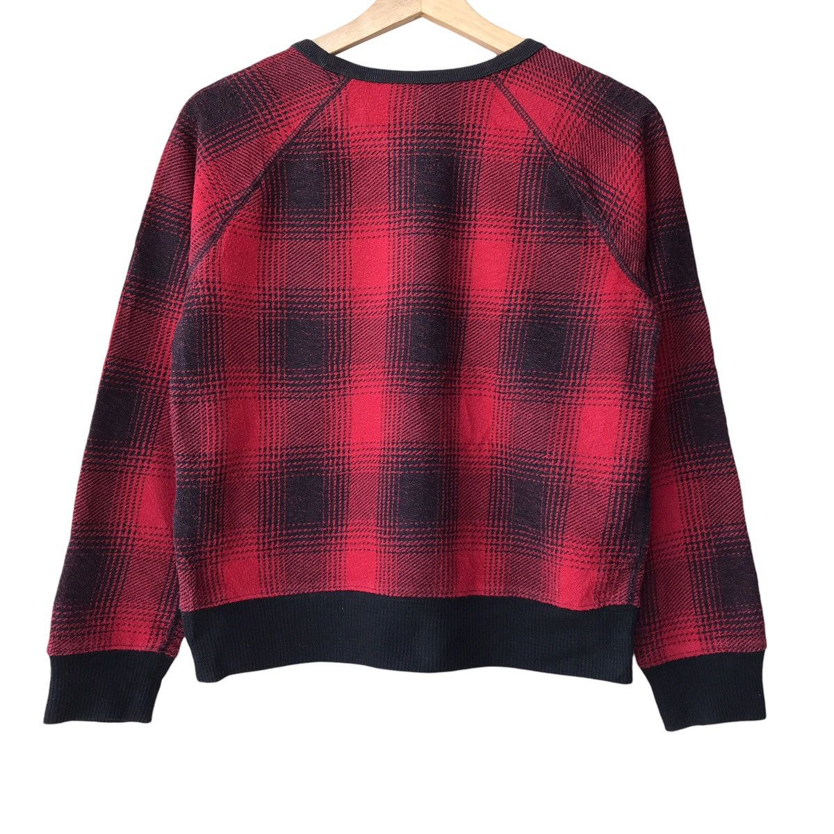 Polo Ralph Lauren × Ralph Lauren Polo Ralph Lauren RL WMN Buffalo Plaid Checkered Sweater Size XL / US 12-14 / IT 48-50 - 2 Thumbnail