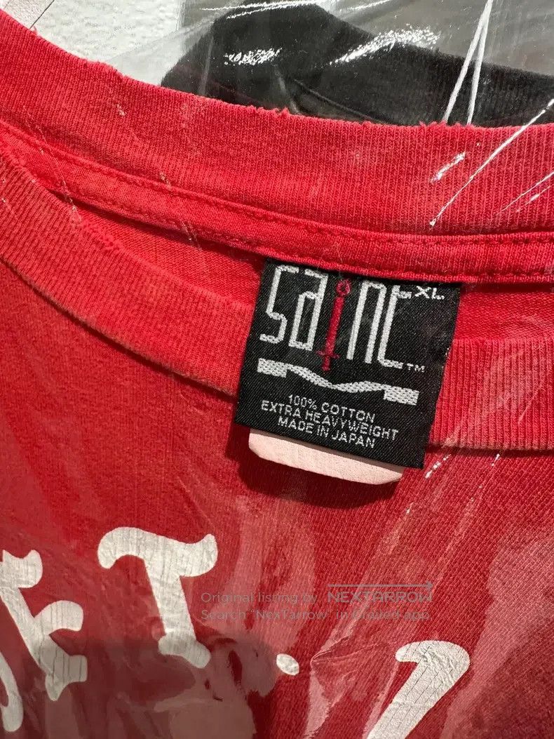 Saint Michael Saint Michael SOFT LOVE HARD Long Sleeve Shirt Size US XL / EU 56 / 4 - 6 Thumbnail