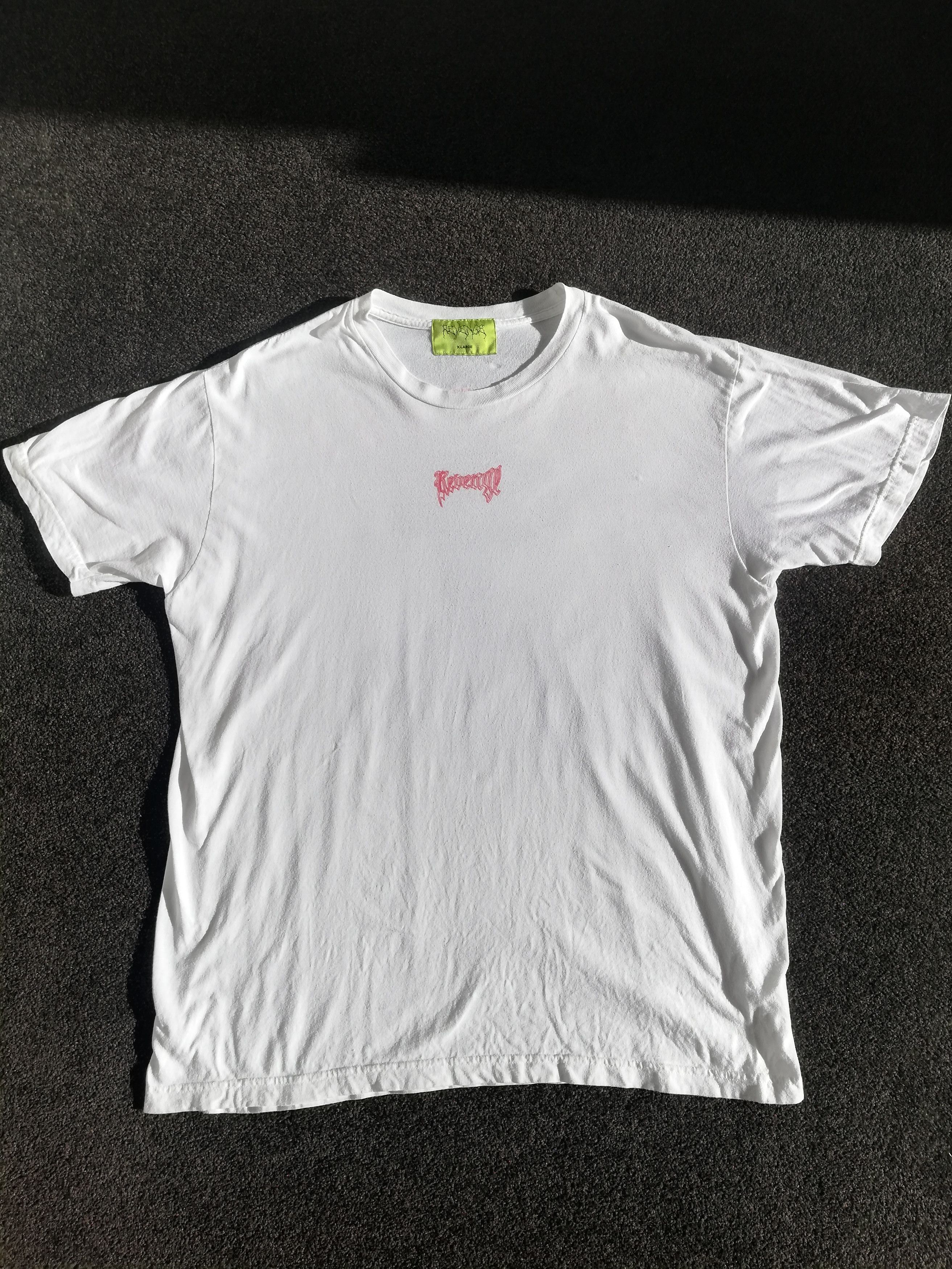 image of Revenge Silent Tee in White, Men's (Size XL)