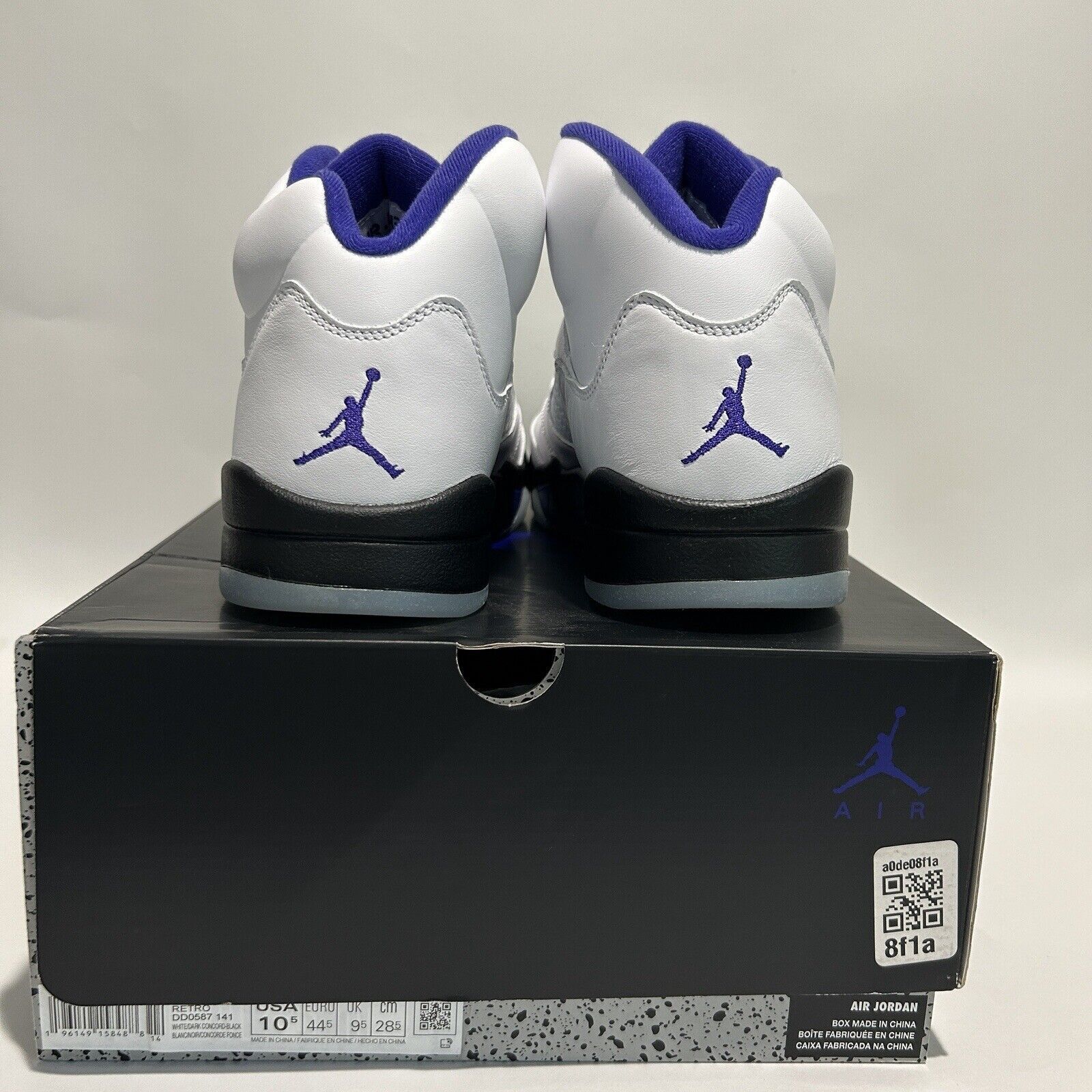 Nike Nike Shoes Air Jordan 5 Retro “Dark Concord” 2024 Size US 10.5 / EU 43-44 - 4 Thumbnail