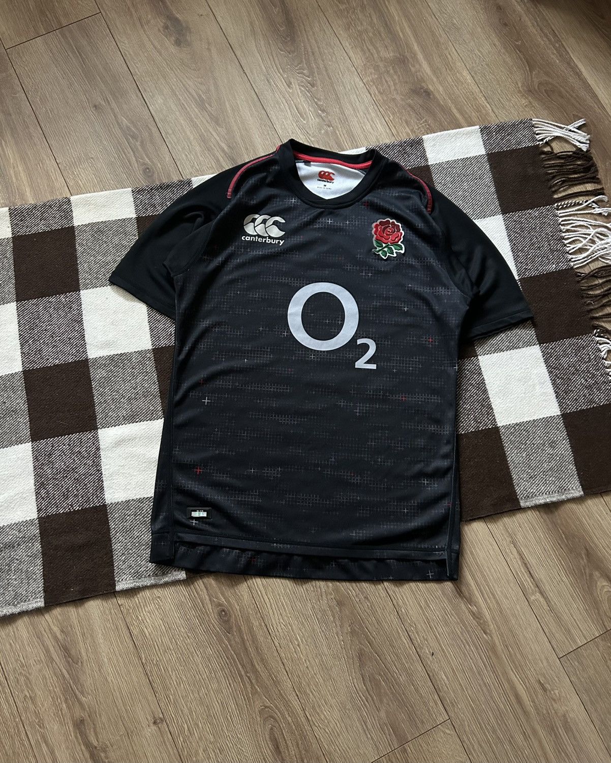 Canterbury of New Zealand Canterbury England O2 Black jersey mens Size US M / EU 48-50 / 2 - 1 Thumbnail