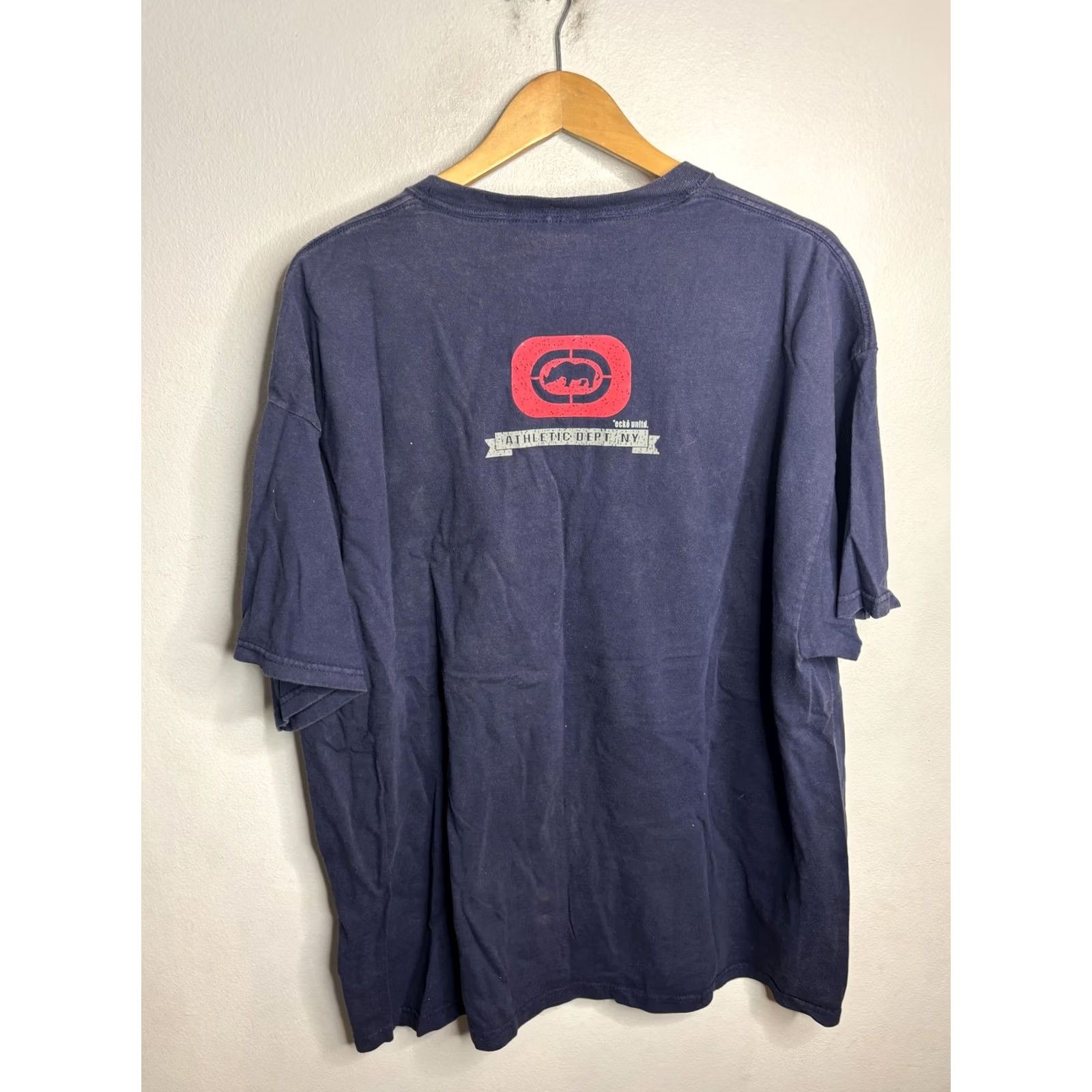 Ecko Unltd. VINTAGE Ecko Unlimited Shirt Mens 2XL Athletic Dept Graphic Made USA 90s Size US XXL / EU 58 / 5 - 5 Thumbnail