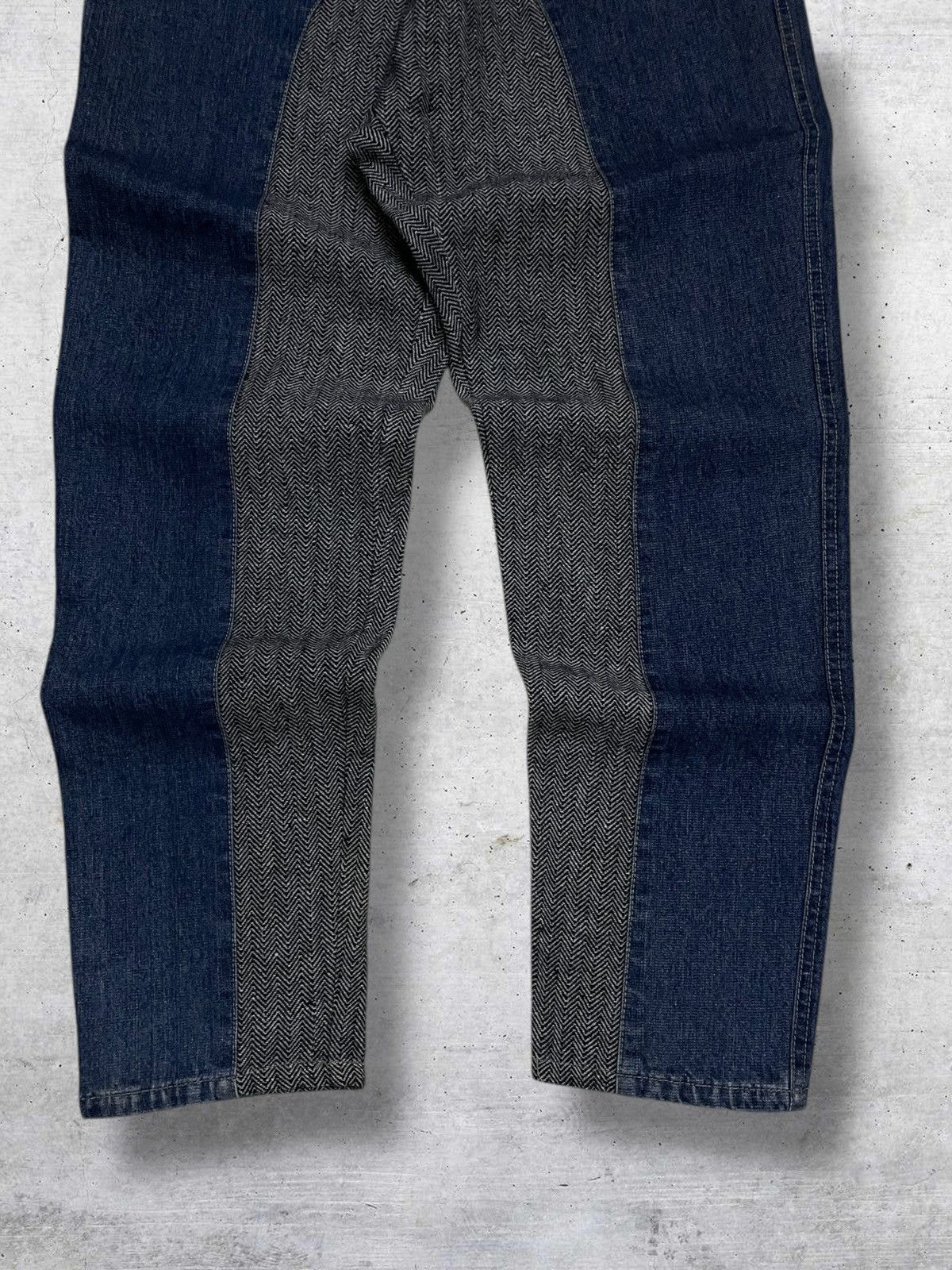Japanese Brand VINTAGE DOUBLE LAYERED TWEED JAPAN DESIGNER AFIFTY TWO DENIM Size US 31 - 3 Thumbnail