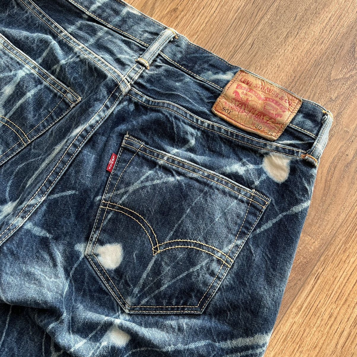 Levi's 🔥Levis selvedge denim full printed vintage pattern Size US 30 / EU 46 - 11 Thumbnail