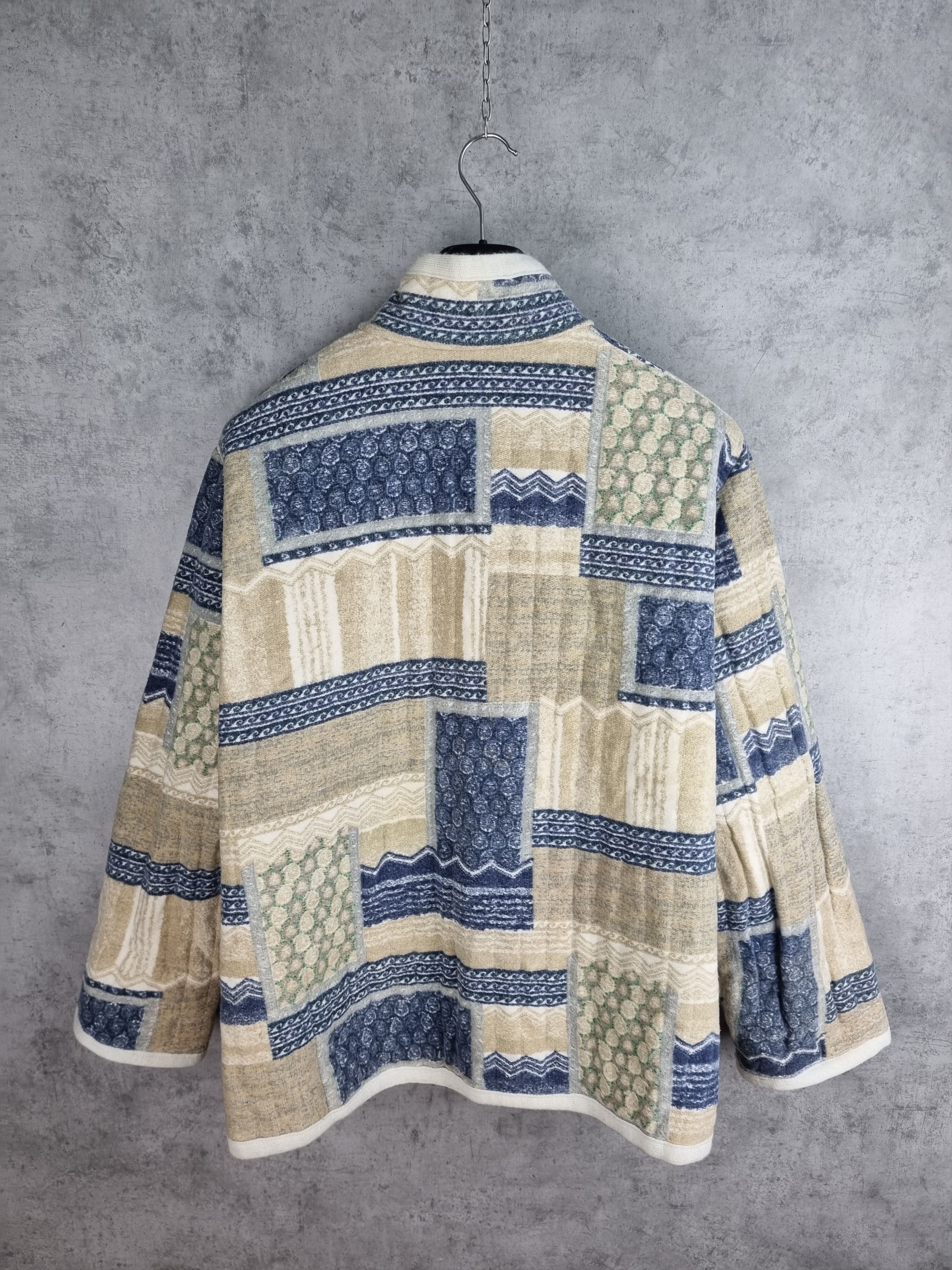 Japanese Brand × Vintage Vintage KIMONO Quilted Jacket Patchwork KAPITAL style Size US L / EU 52-54 / 3 - 5 Thumbnail