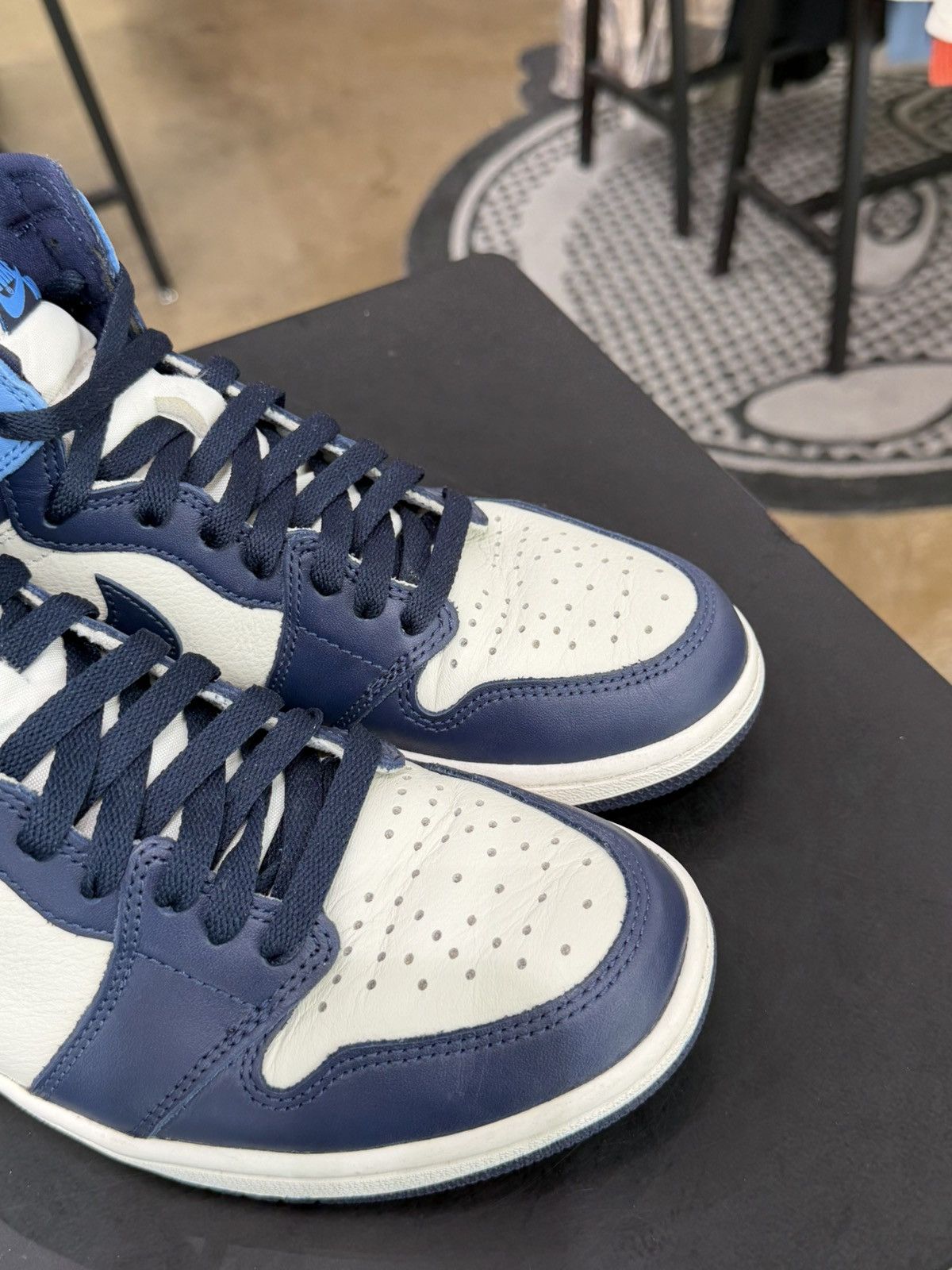 Jordan Brand Air Jordan 1 Obsidian Size 8 (2019) Size US 8 / EU 41 - 8 Thumbnail