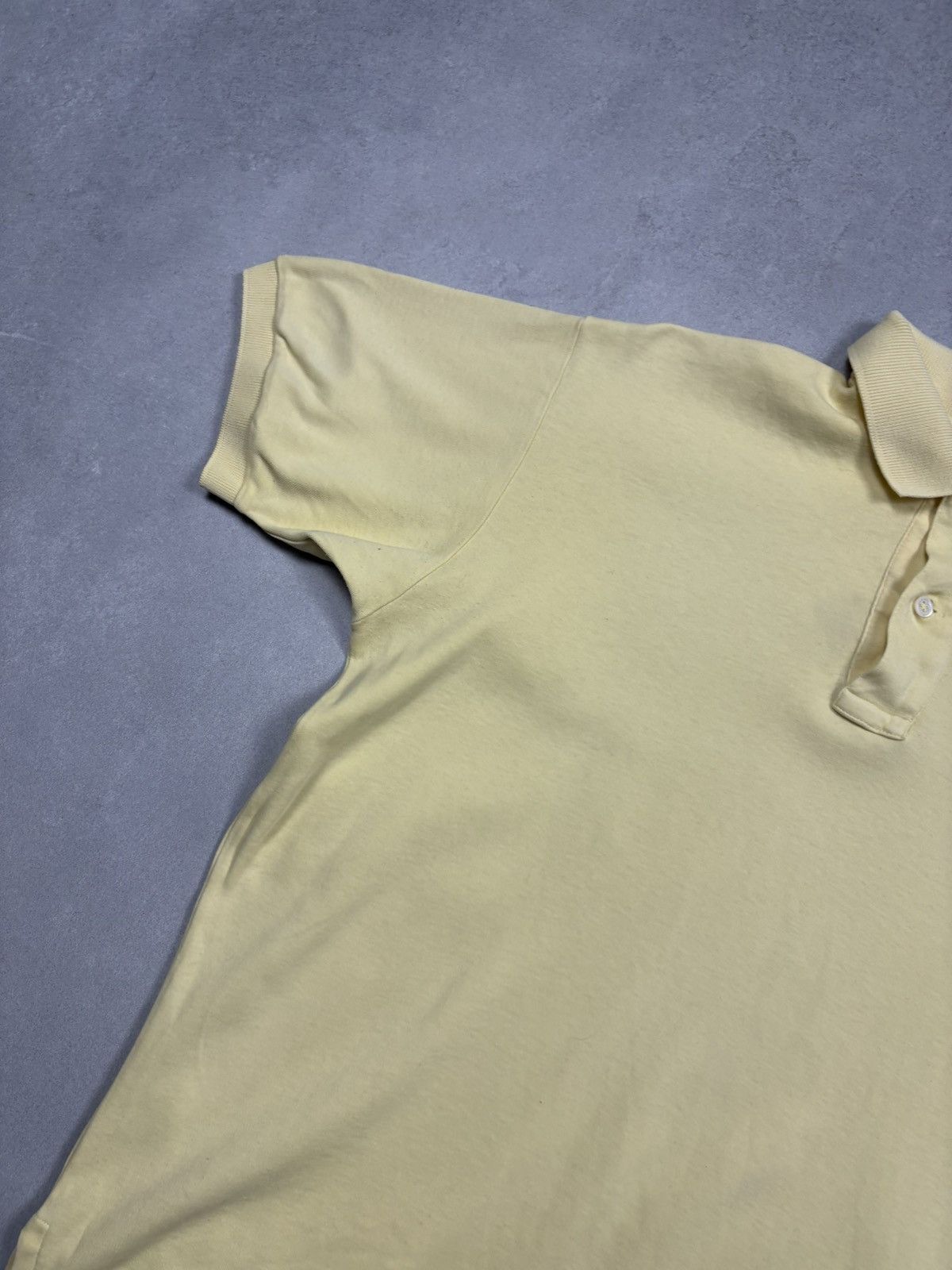 Burberry 80s Vintage Burberrys London Polo Shirt Embroidered Crest Size US L / EU 52-54 / 3 - 3 Thumbnail