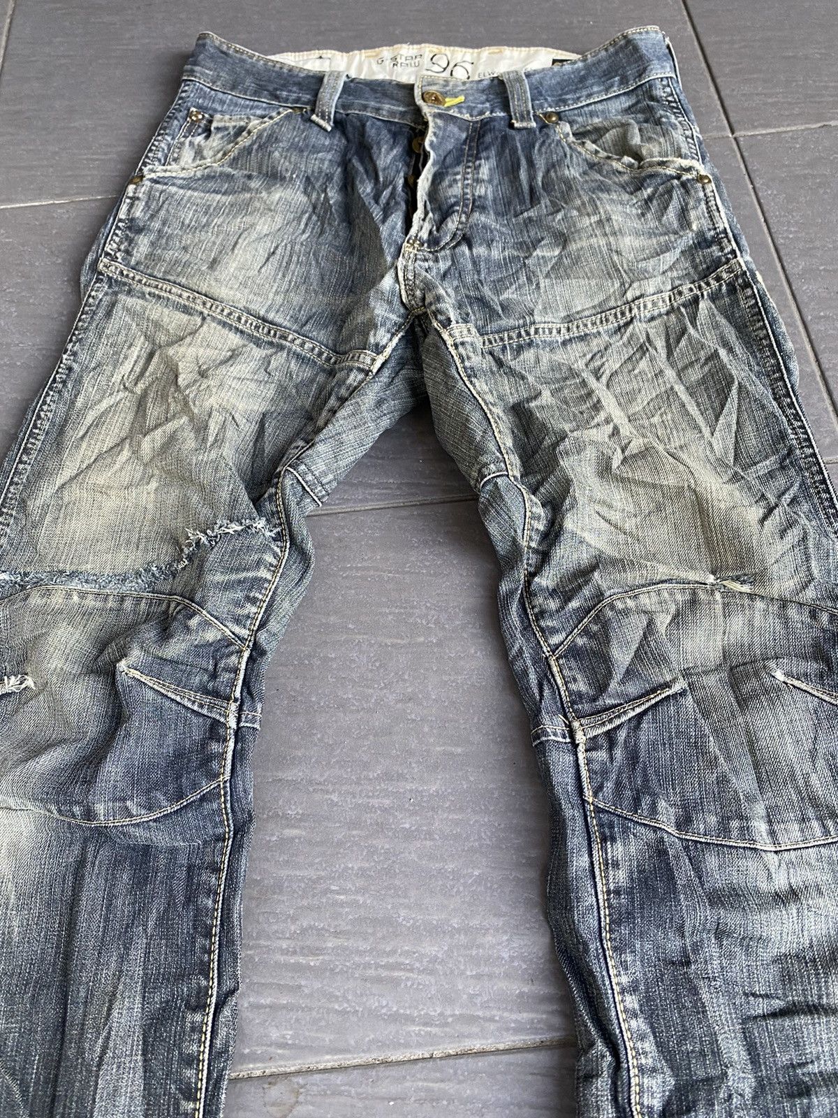 G-Star × Hysteric Glamour × Japanese Brand G star Raw jeans distressed Size US 32 / EU 48 - 5 Thumbnail