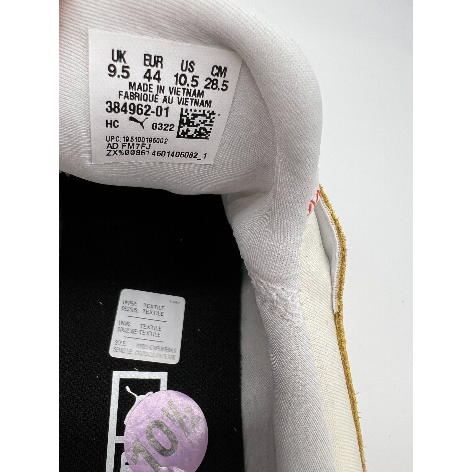 Puma TRC Blaze HC Sneakers Mens 384962-01 Size 10.5