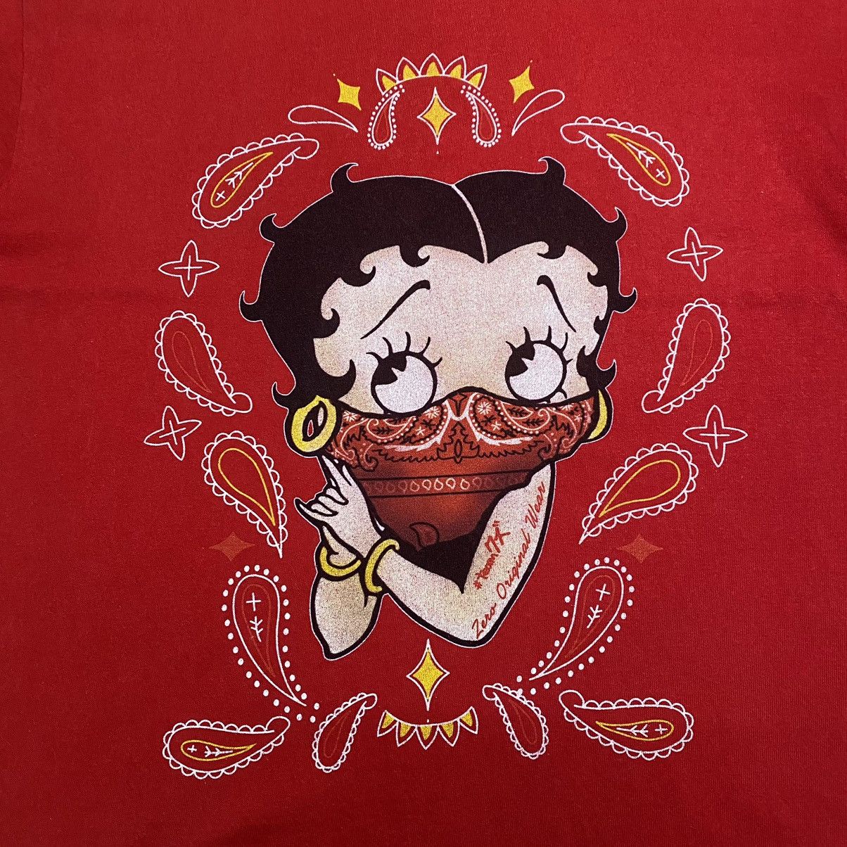 Cartoon Network × Vintage RARE BETTY BOOP PAISLEY CARTOON T SHIRT Size US M / EU 48-50 / 2 - 7 Thumbnail