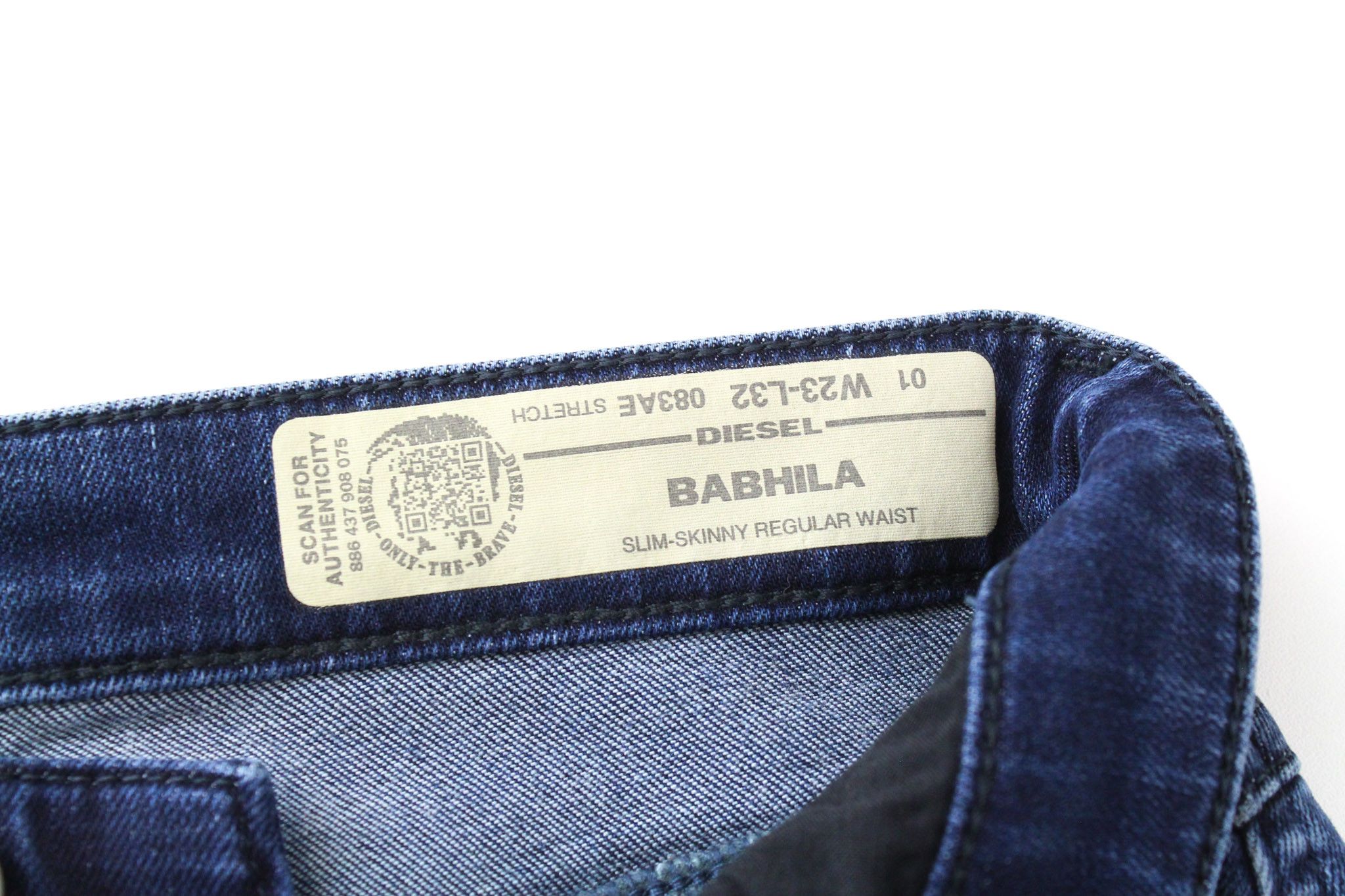 Diesel BABHILA 083AE W23/L32 Dark Blue Girls Jeans 71845 Size 23" - 5 Thumbnail