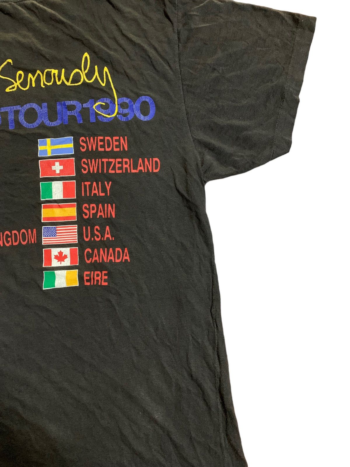 Band Tees × Vintage vintage band world tour 1990 phill collins Size US M / EU 48-50 / 2 - 5 Thumbnail