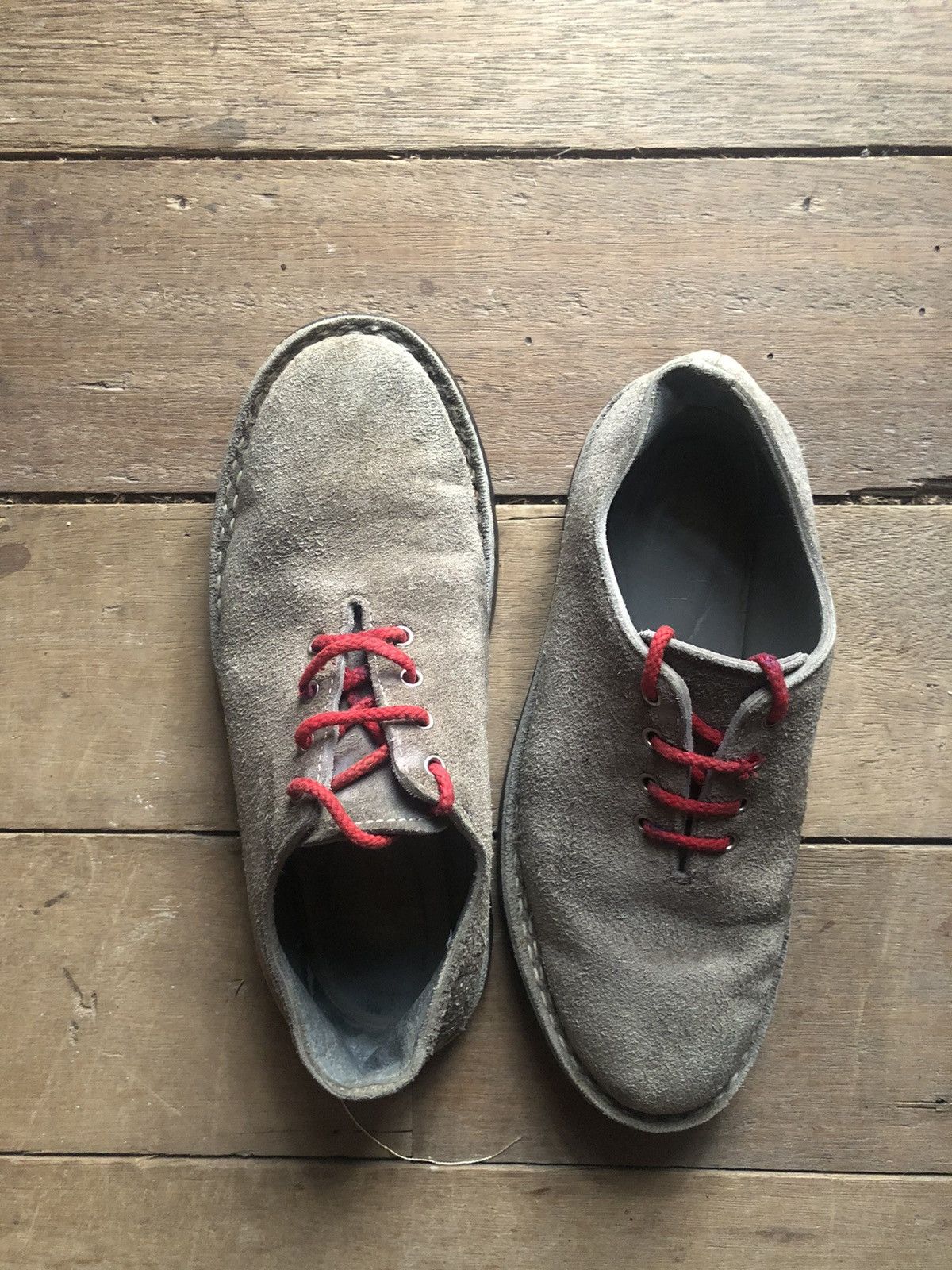 Comme des Garcons Homme CDG Homme Stitch suede nubuck shoes beige Size US 9.5 / EU 42-43 - 4 Thumbnail