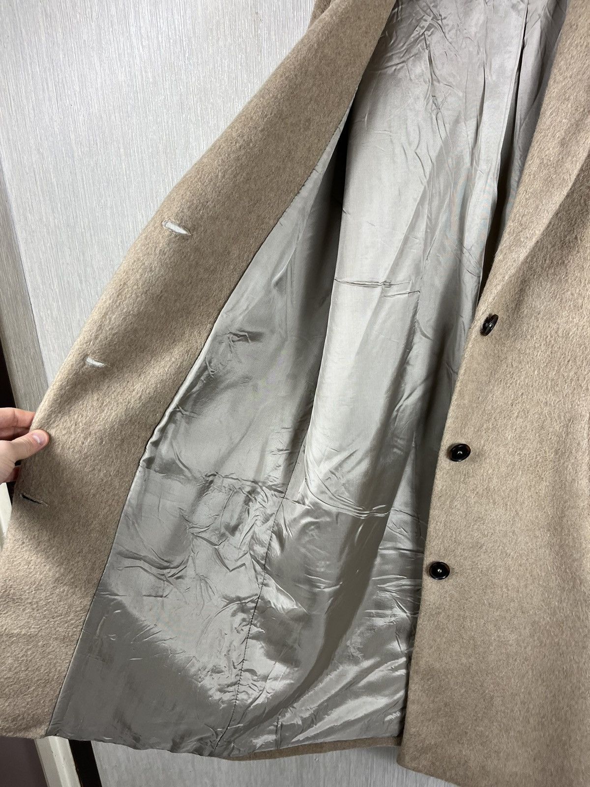 Designer × Wood Wood Wood Wood AW 143 meida thermo wool mohair coat jacket Size XS / US 0-2 / IT 36-38 - 18 Thumbnail