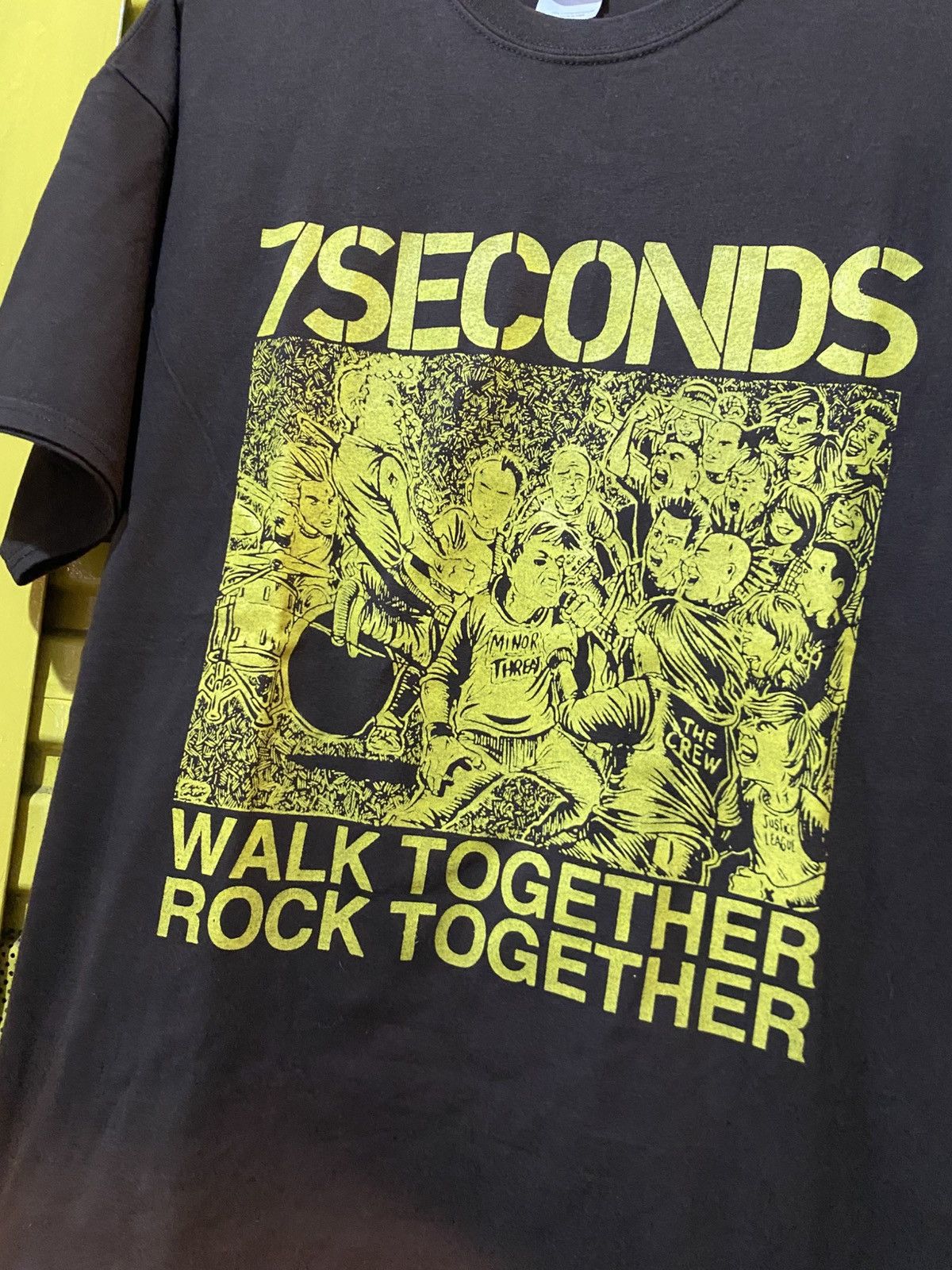 Band Tees 7Seconds Walk together Rock Together band tee Size US XL / EU 56 / 4 - 2 Thumbnail