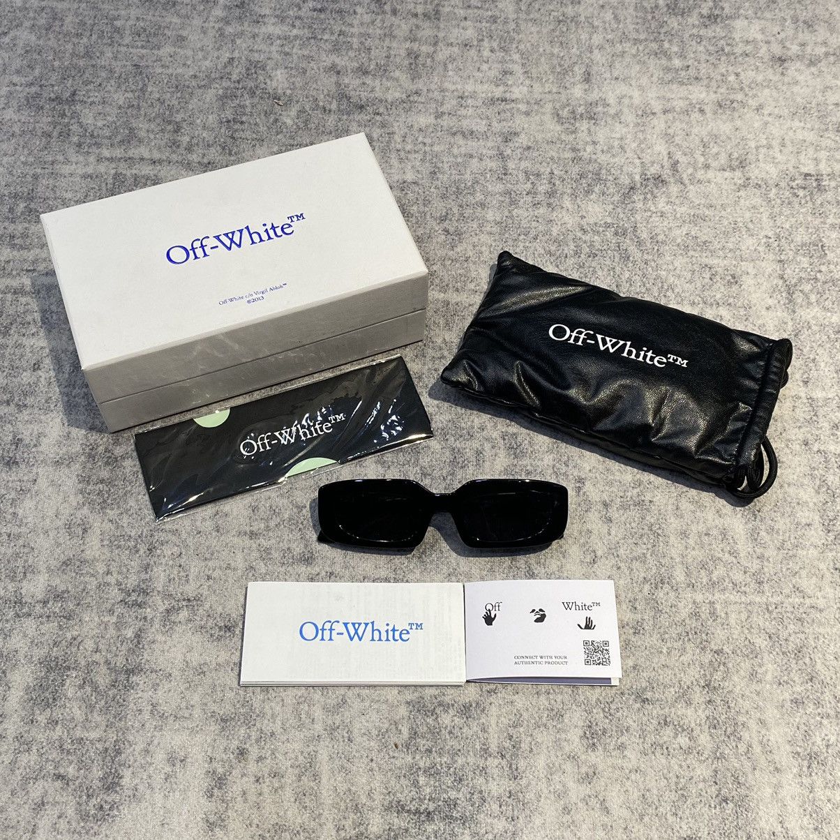 Off-White OFF WHITE RENTON OERI13CF24PLA0011007 BLACK DARK GREY Size ONE SIZE - 5 Thumbnail