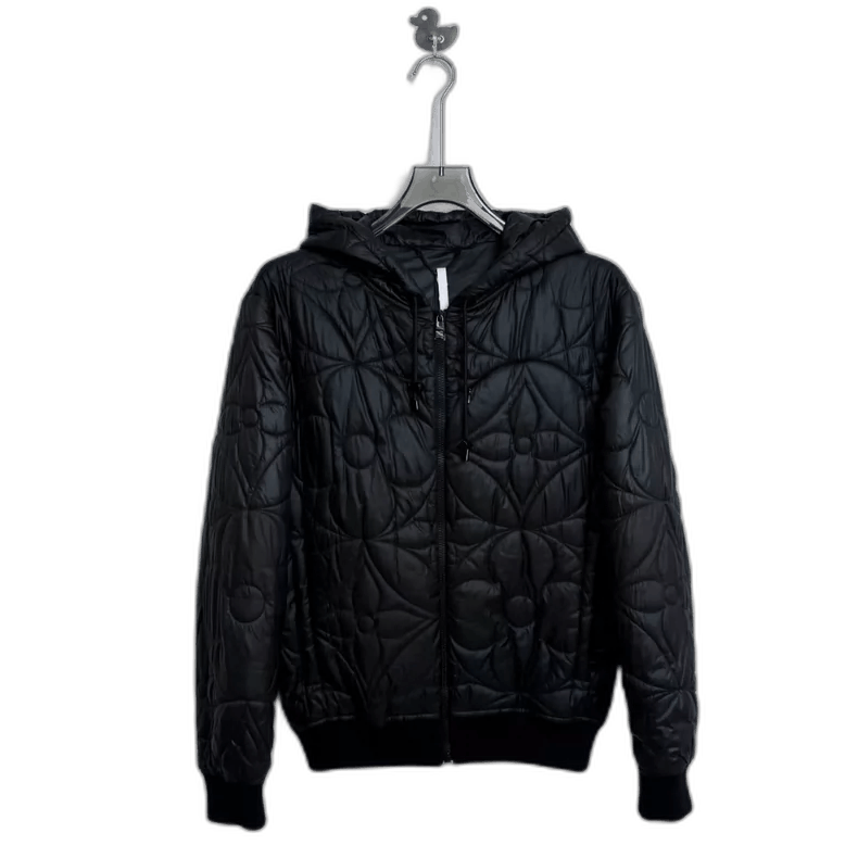 Louis Vuitton LV Louis Vuitton Black Puffer Jacket with Logo-yf Size US L / EU 52-54 / 3 - 1 Thumbnail