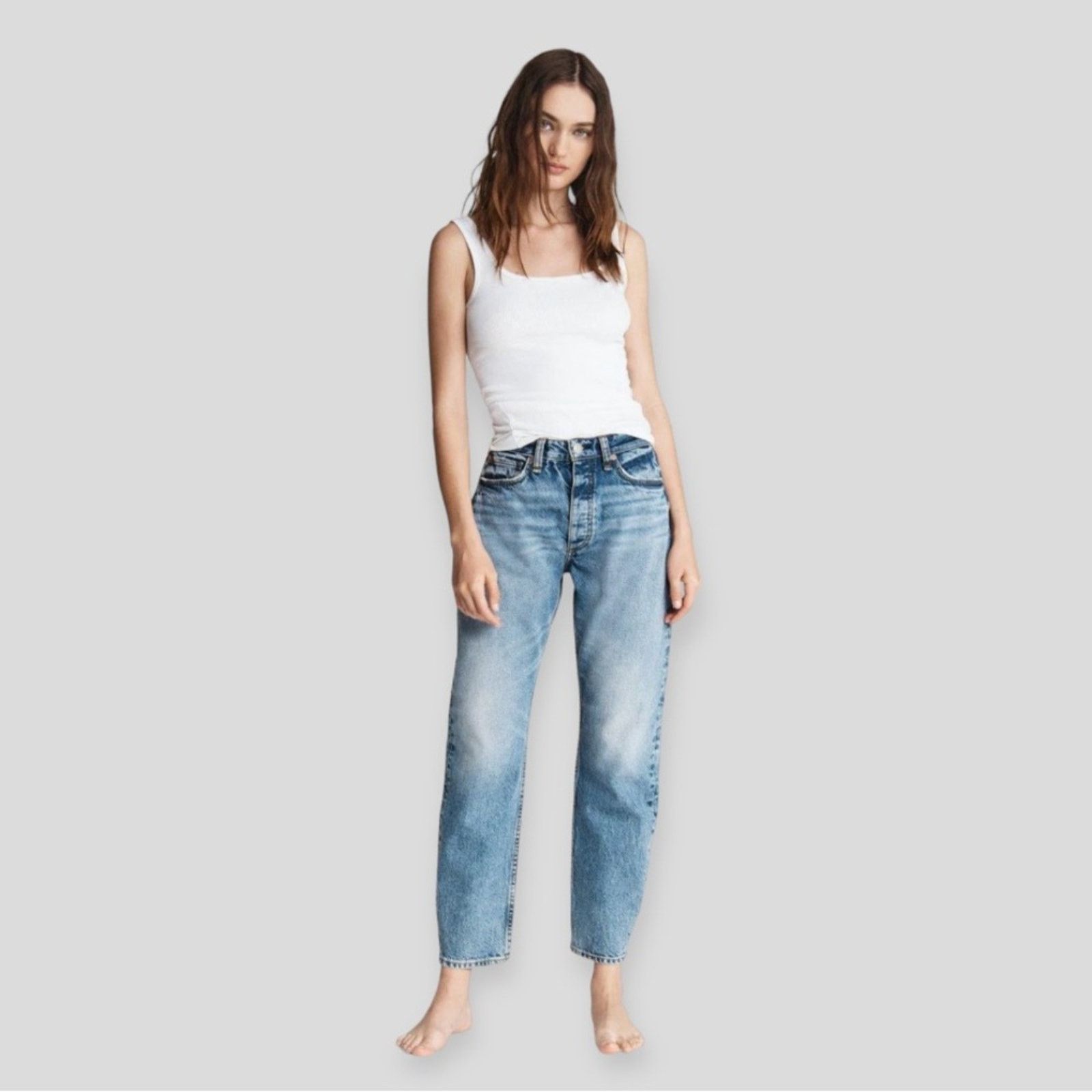 Rag & Bone Rag & Bone Ryan Norwalk High-Rise Blue Jeans - Size 23 Size 24" / US 00 / IT 34 - 5 Thumbnail